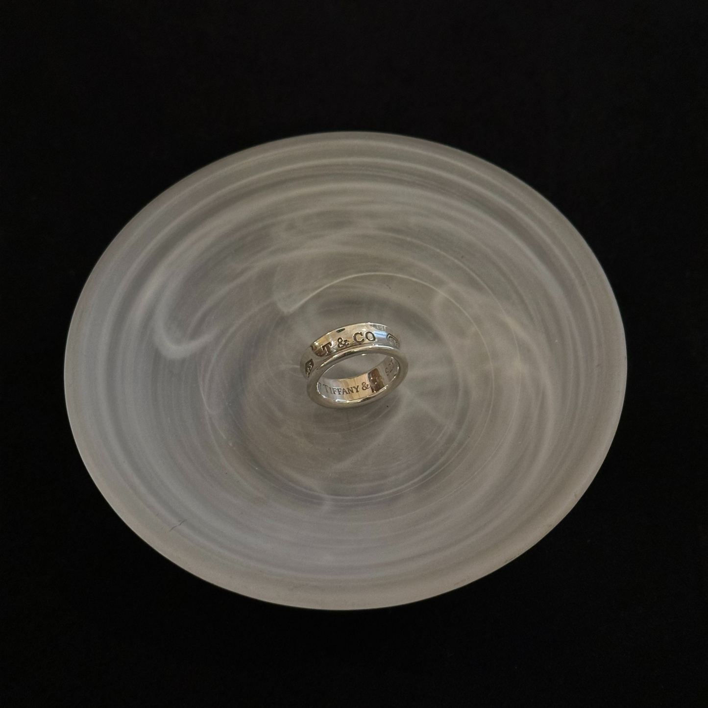 T Classic silver ring