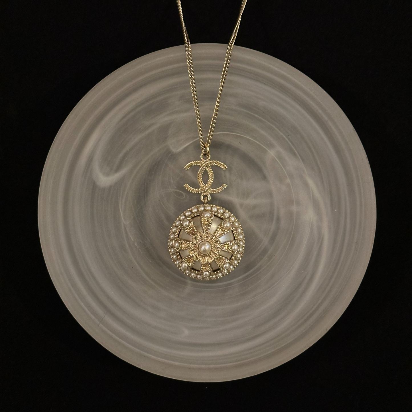 C Double C necklace