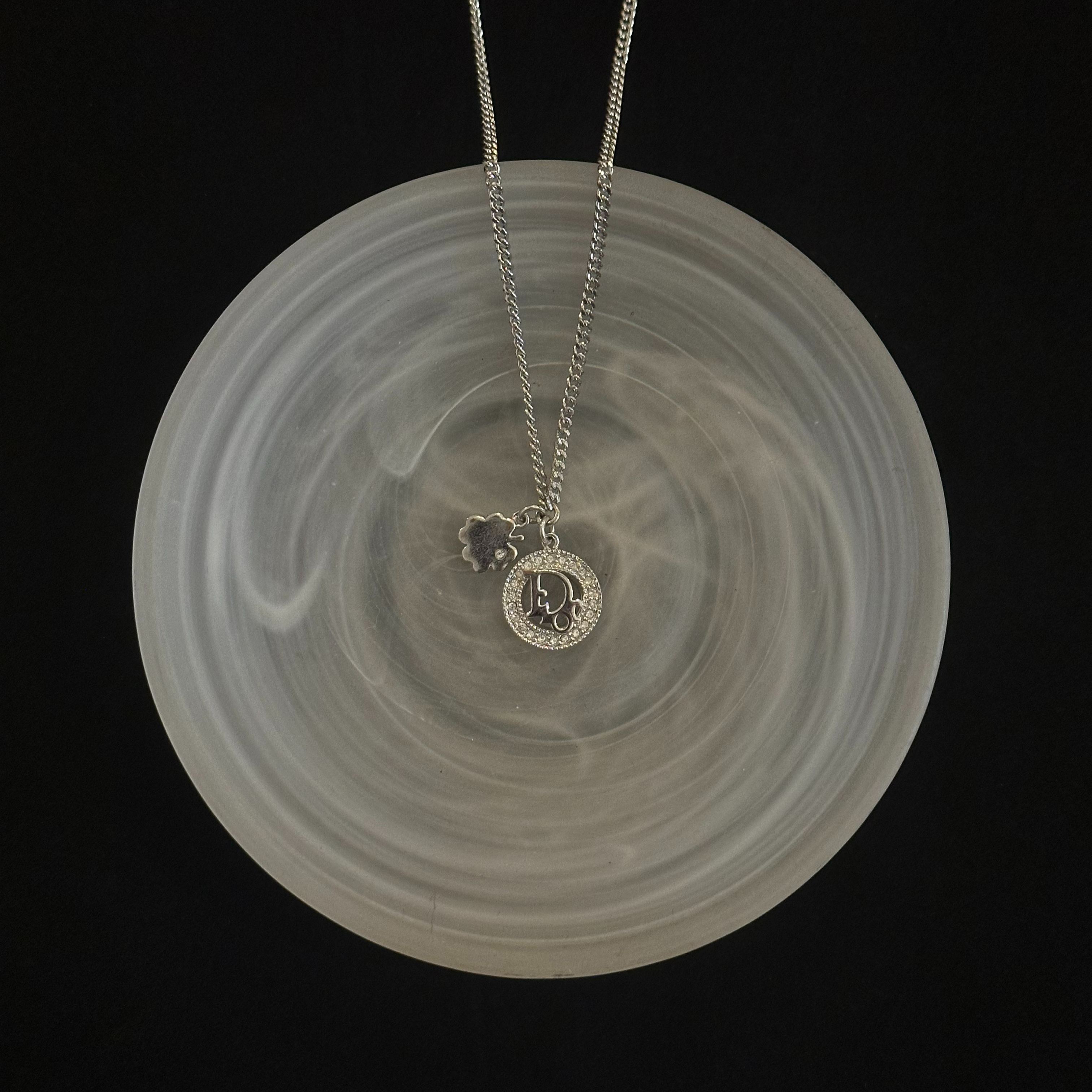 D Four-leaf clover necklace