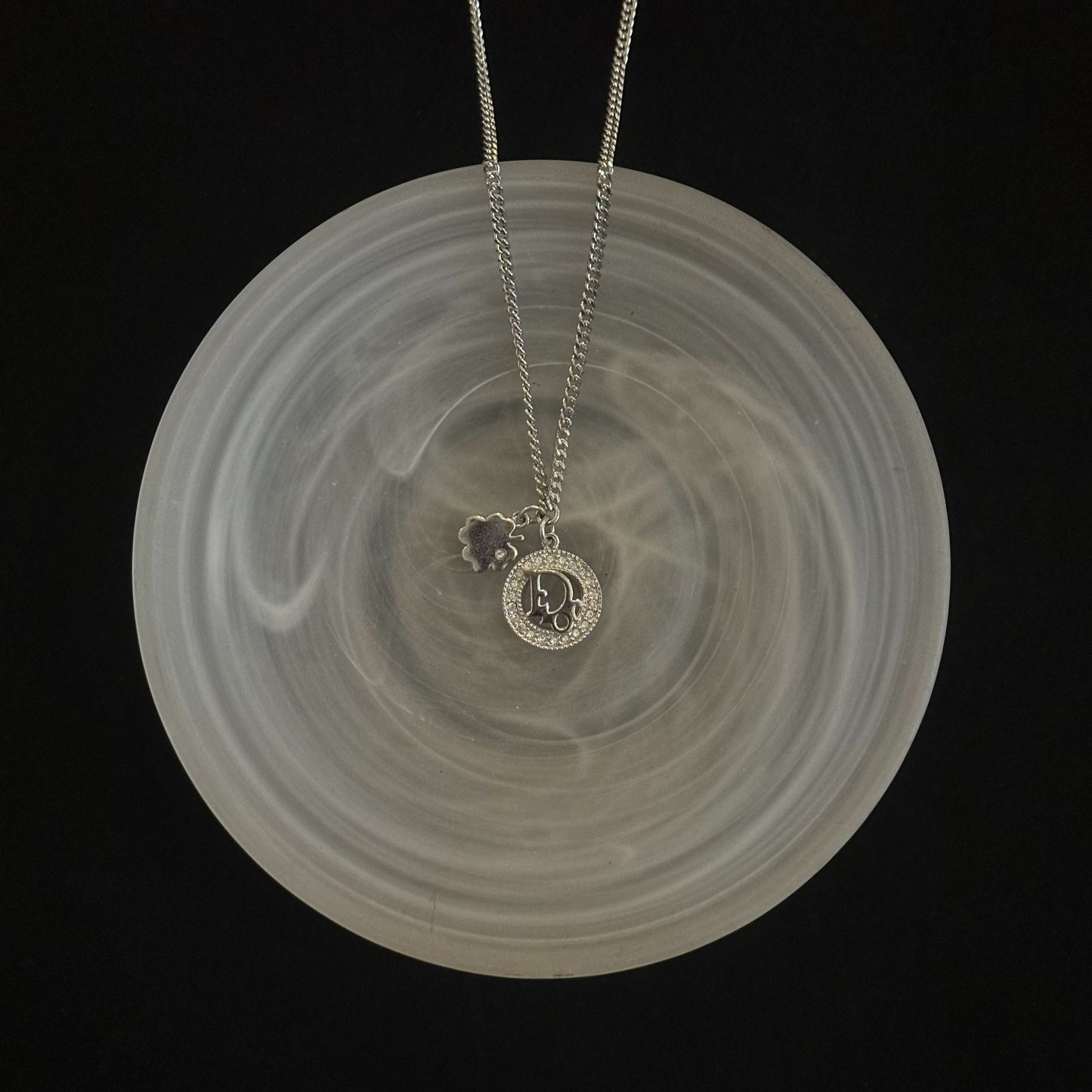 D Four-leaf clover necklace