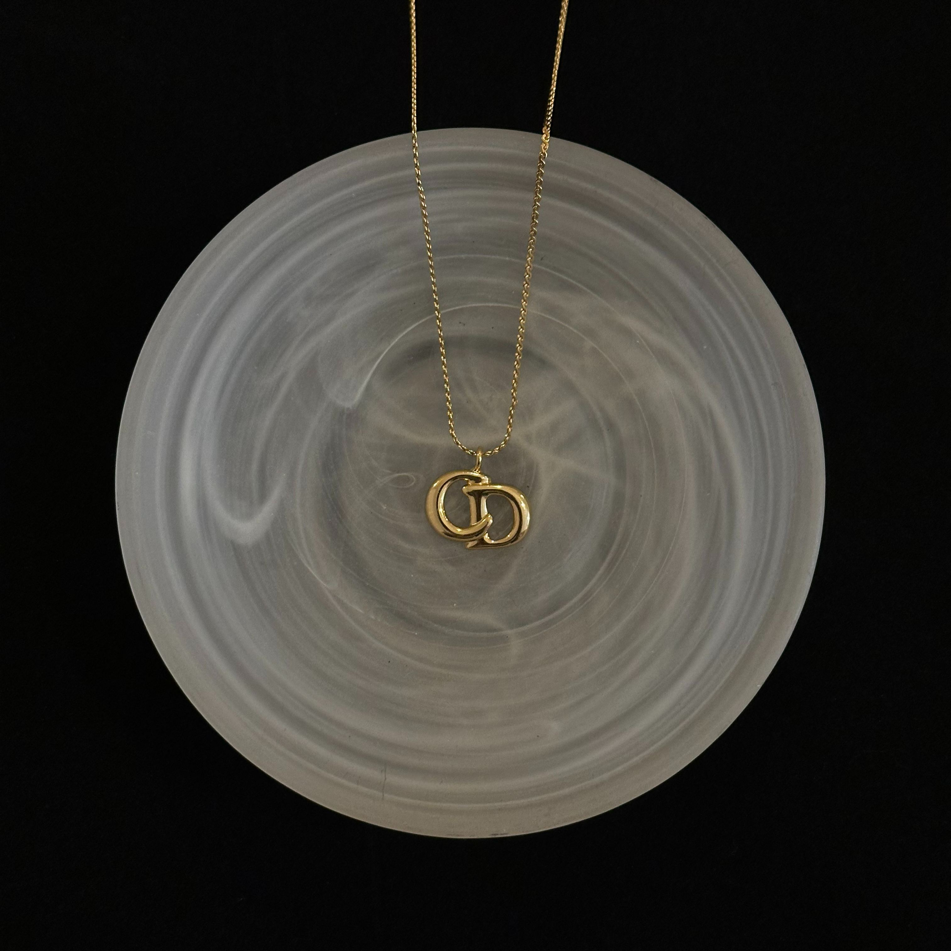 D CD necklace