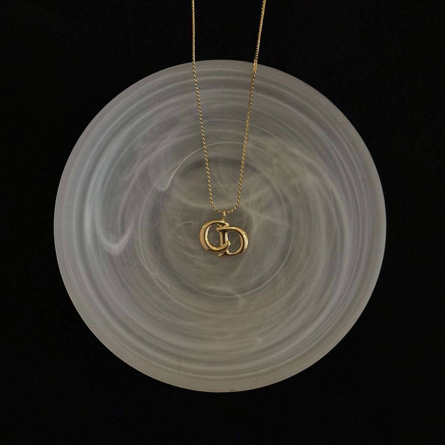 D CD necklace