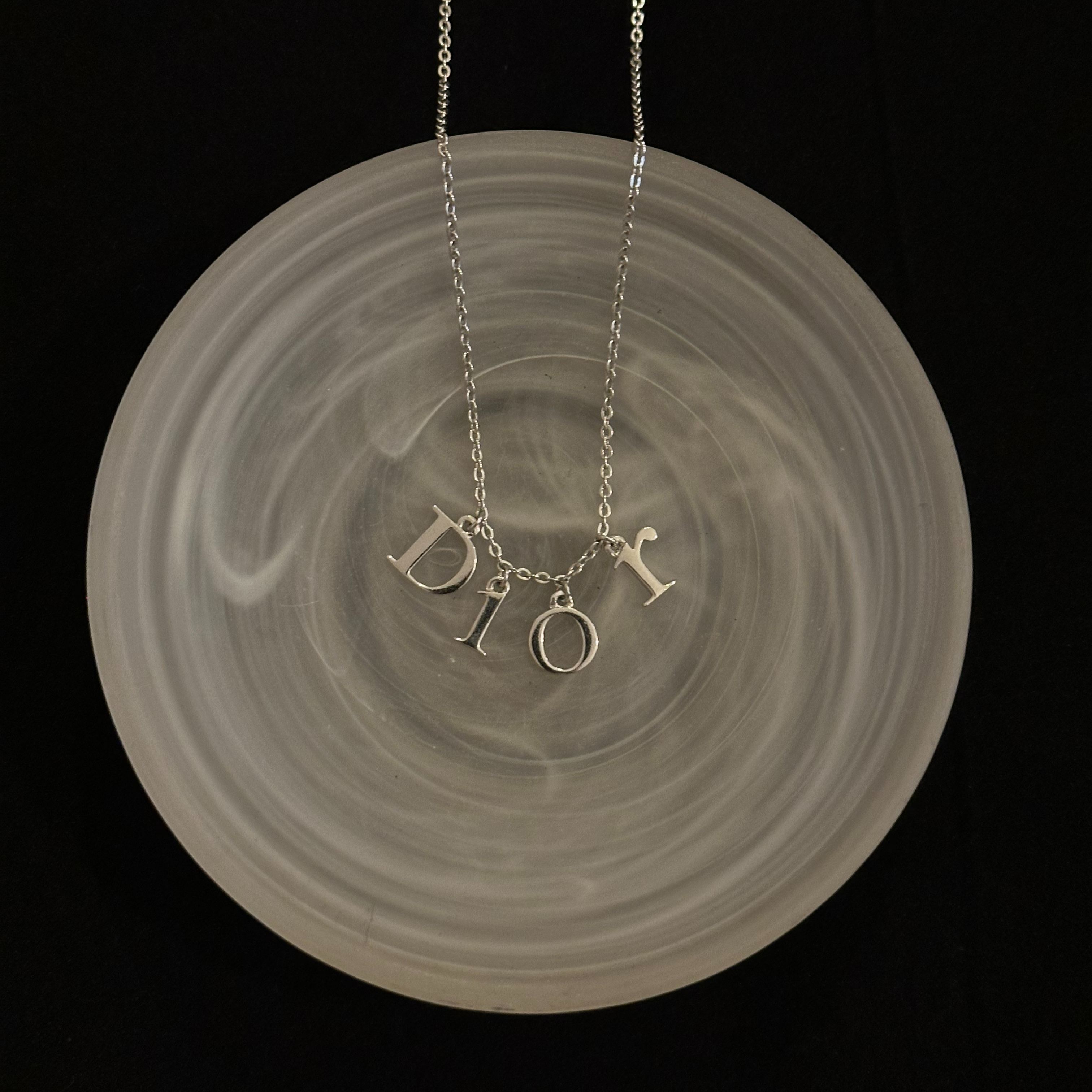 D Logo necklace