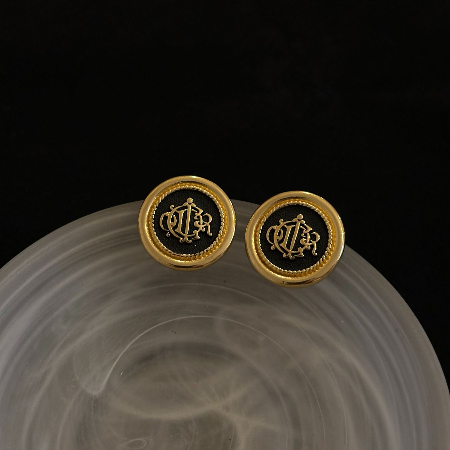 D Pumpkin carriage earrings