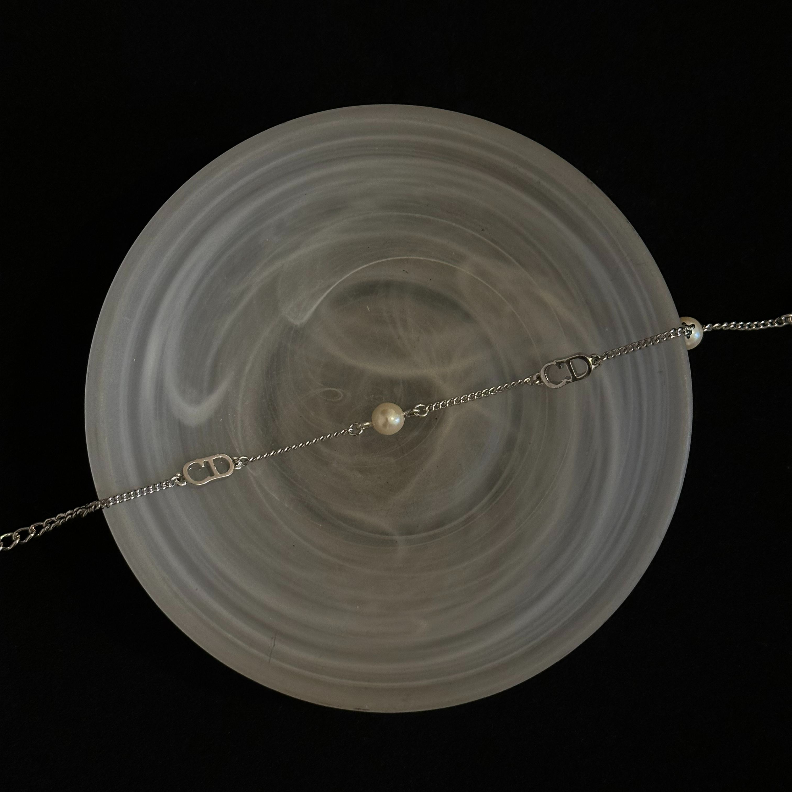D CD Pearl Bracelet