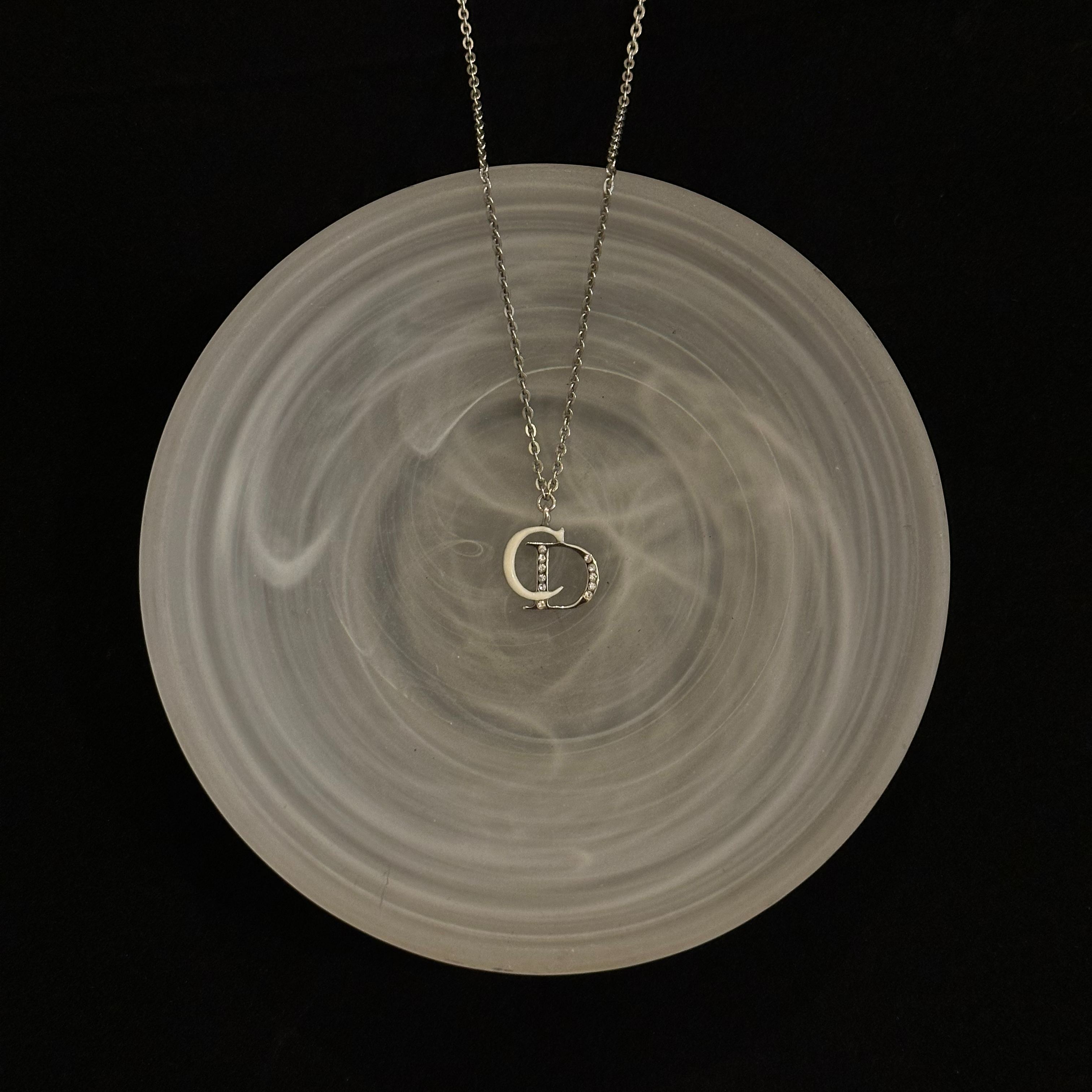 D CD Full Diamond Necklace