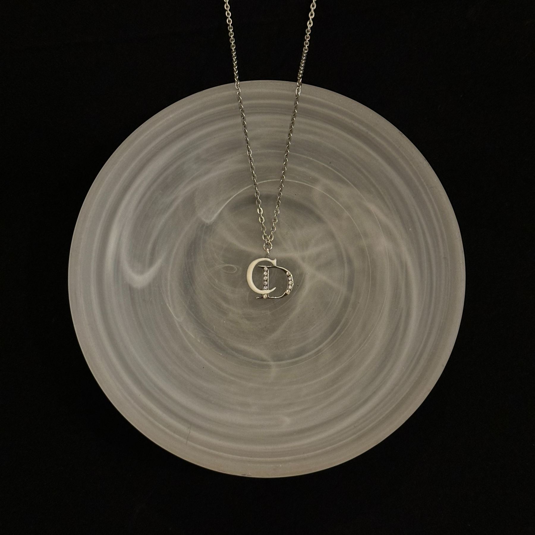 D CD Full Diamond Necklace