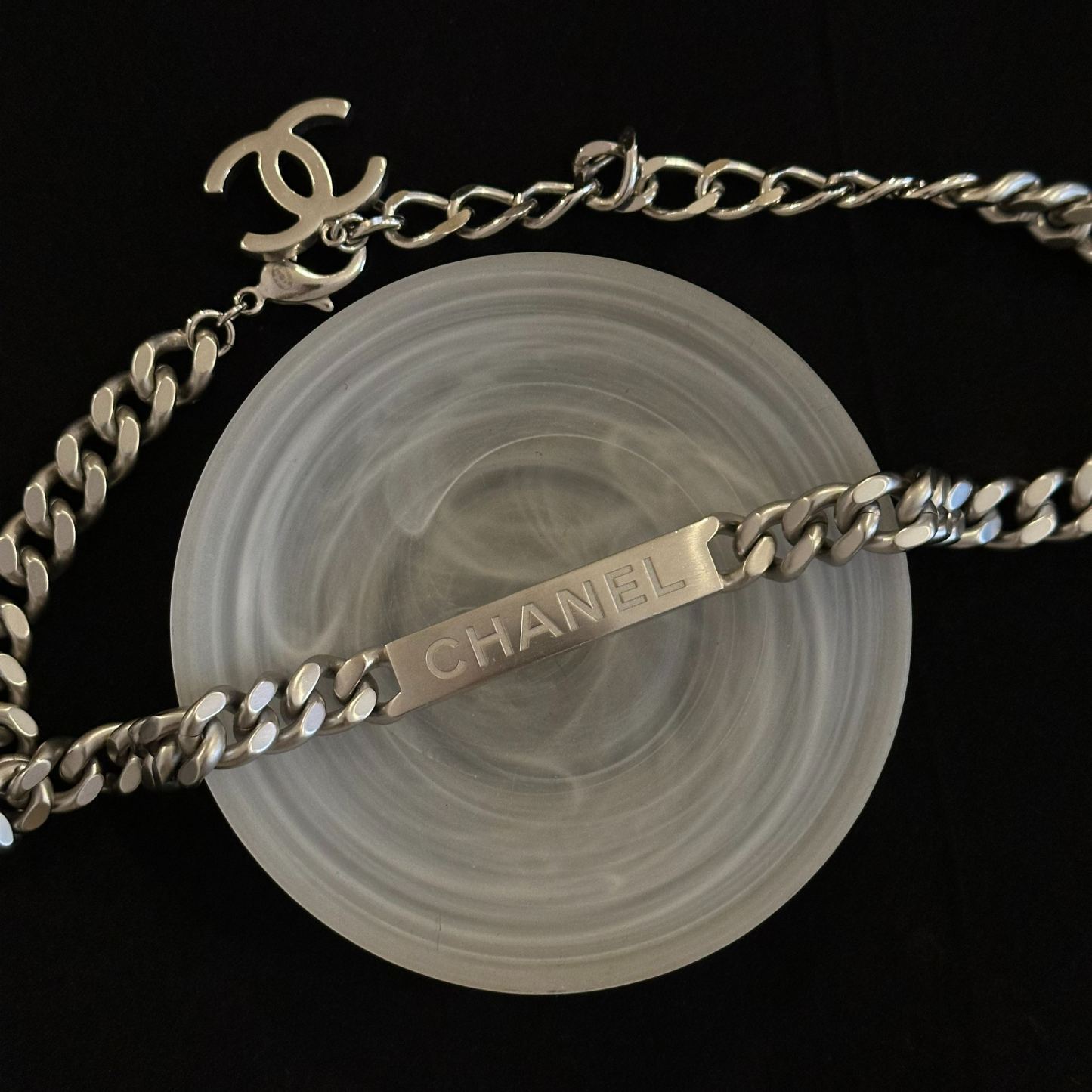 C Nameplate Necklace