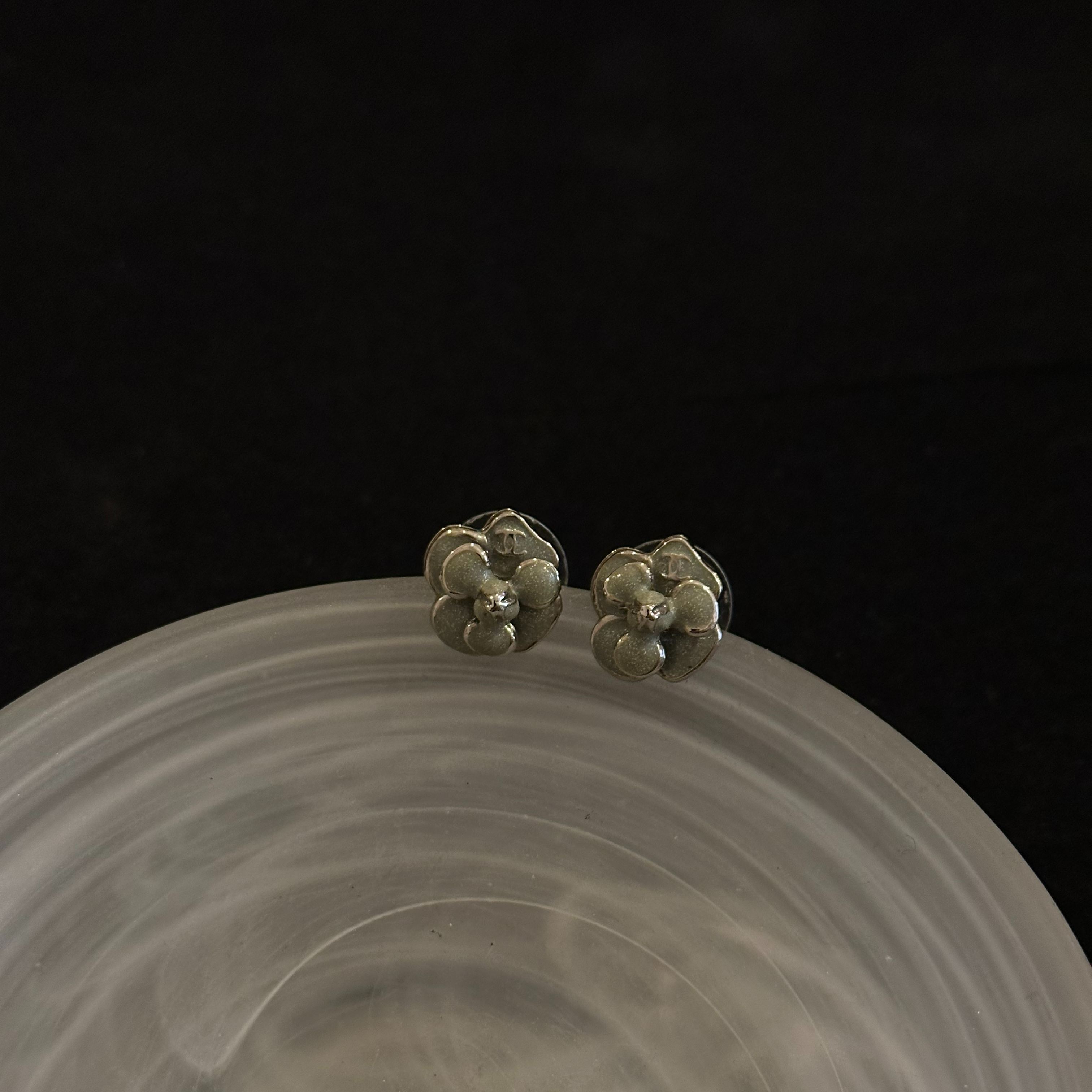 C Camellia Earrings