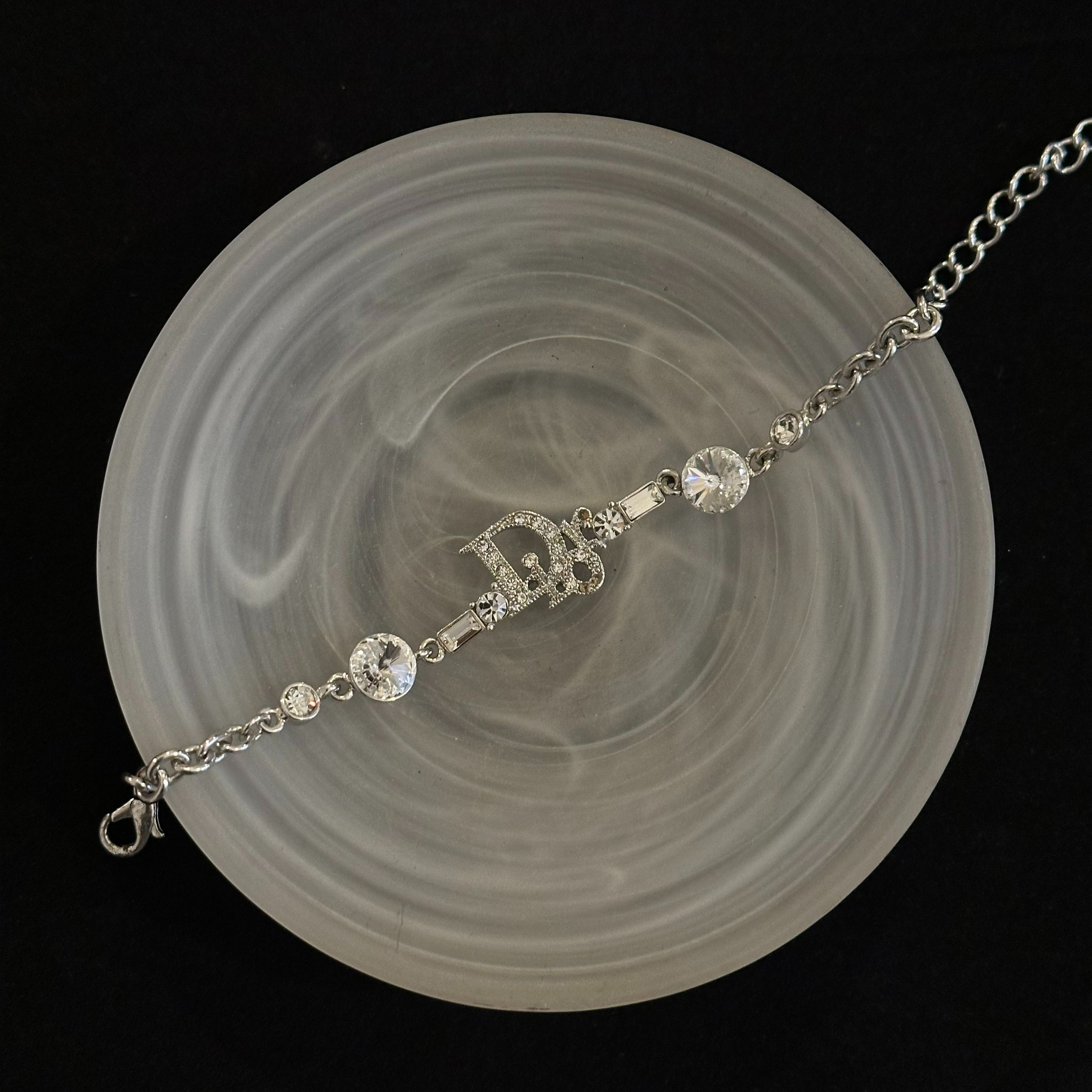 D Rhinestone Bracelet