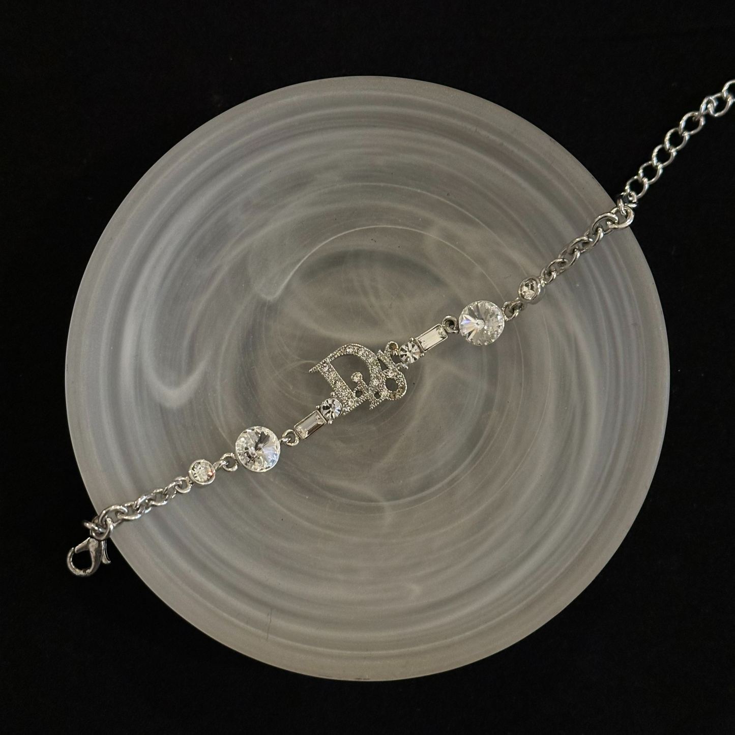D Rhinestone Bracelet