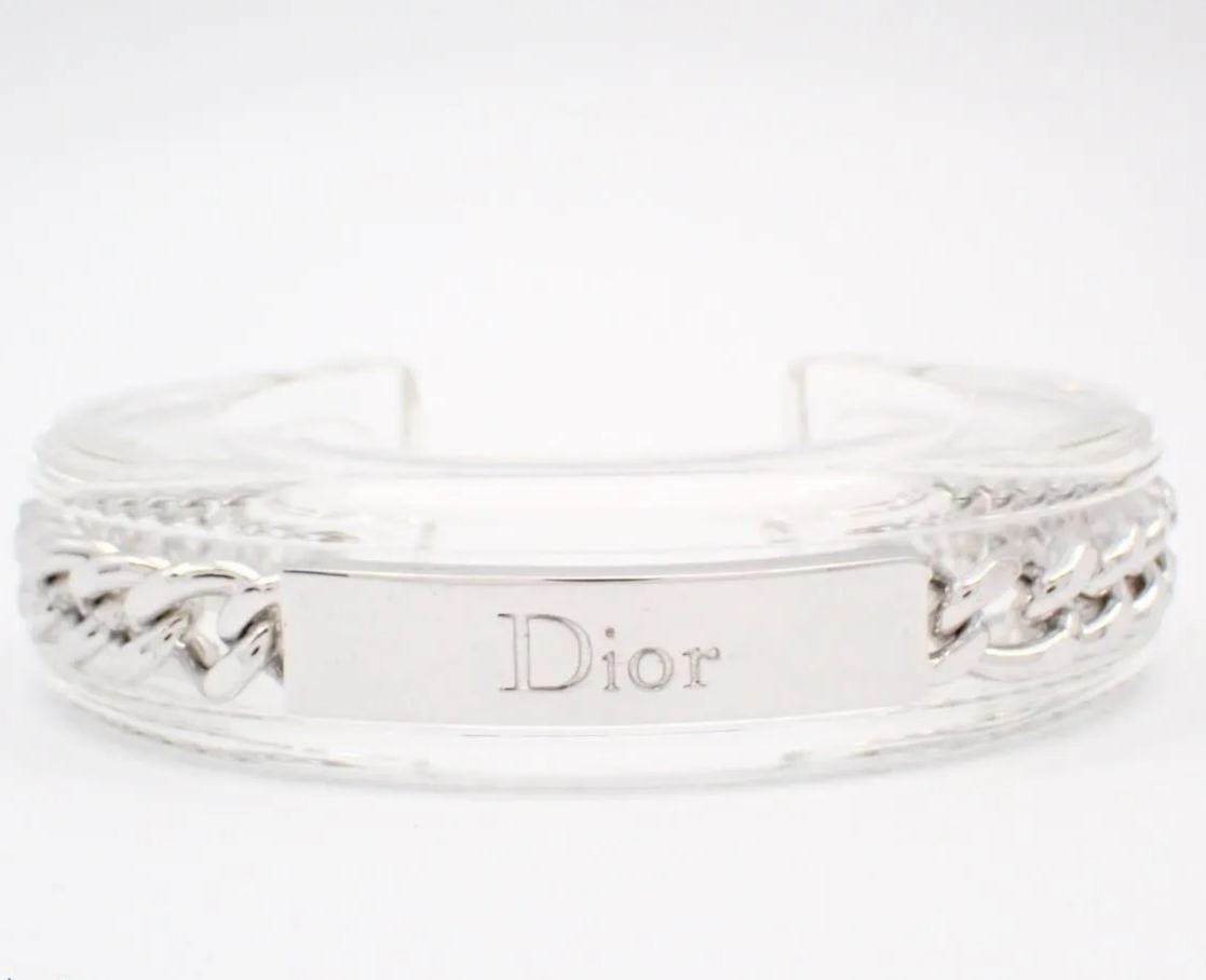 D Acrylic Letter Chain Transparent Bracelet