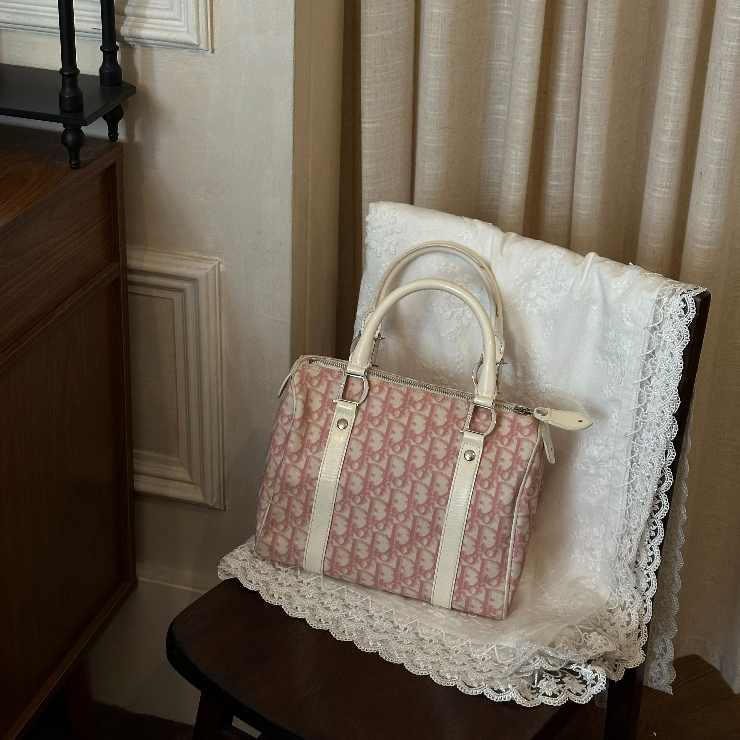 D Boston Pink hand bag