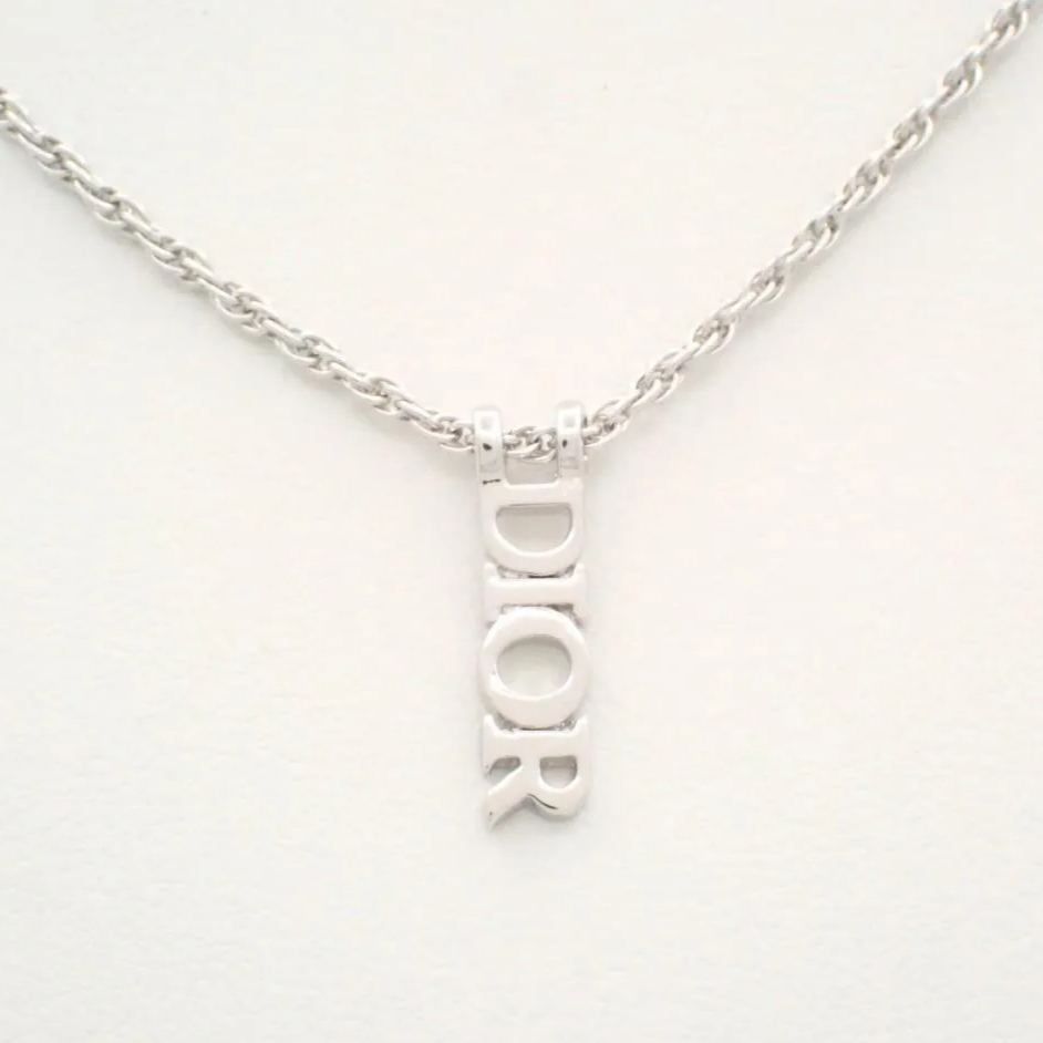 D logo necklace