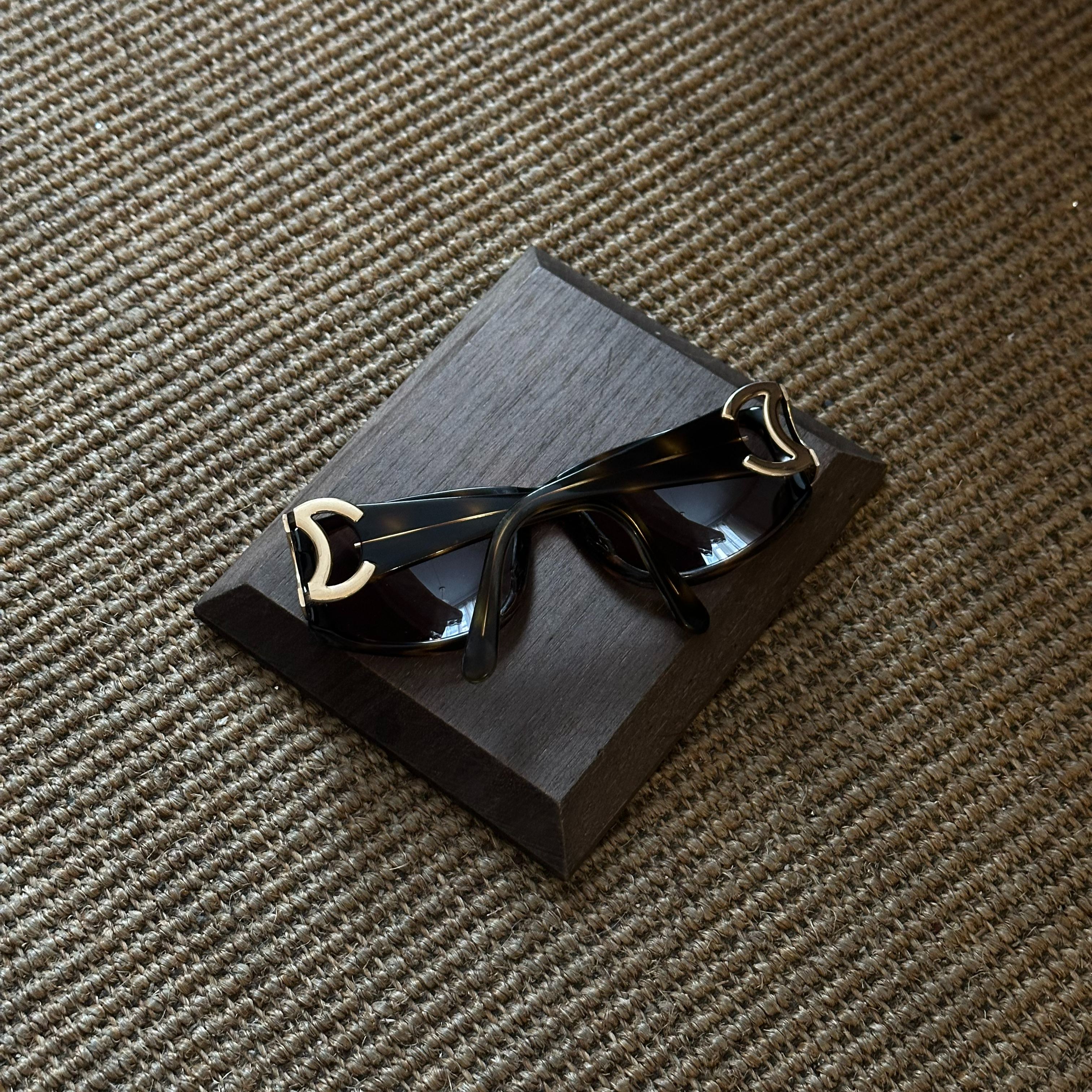 C Tortoiseshell Double C Sunglasses