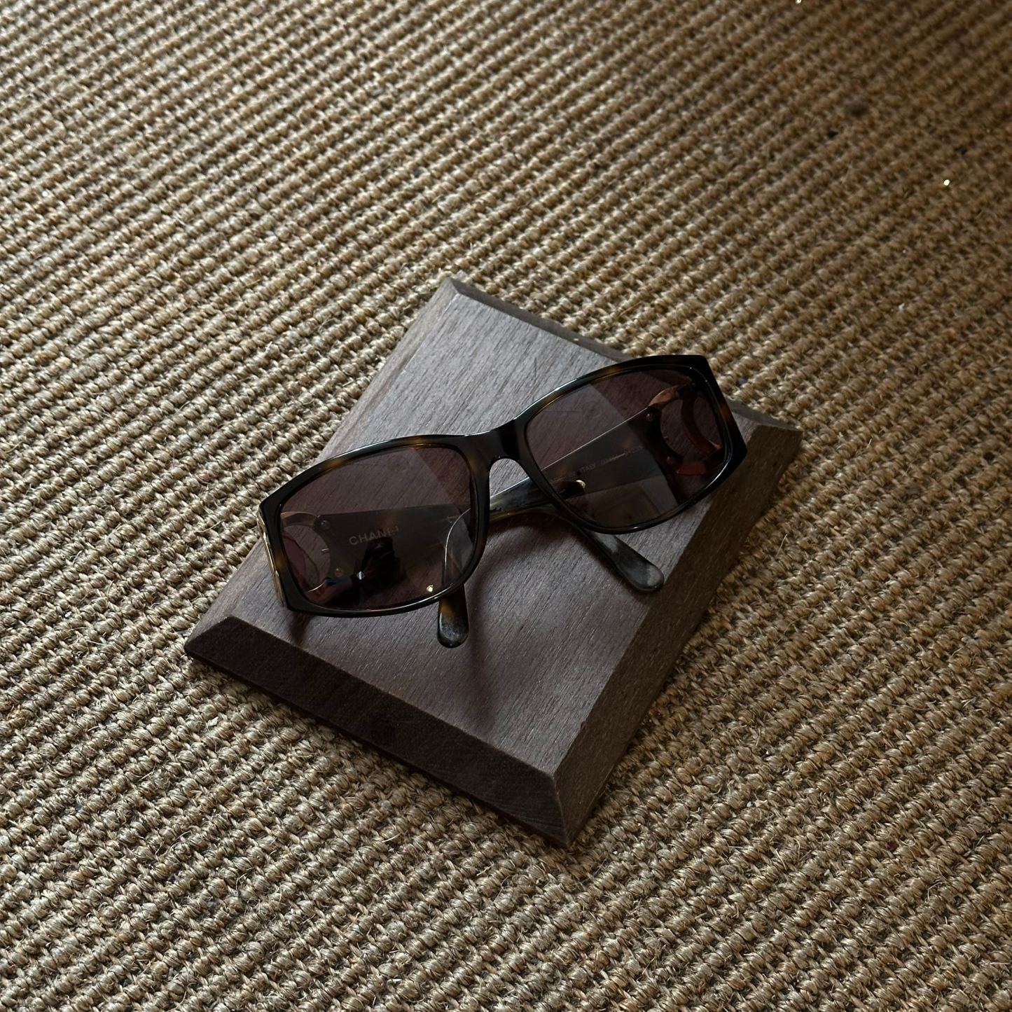 C Tortoiseshell Double C Sunglasses