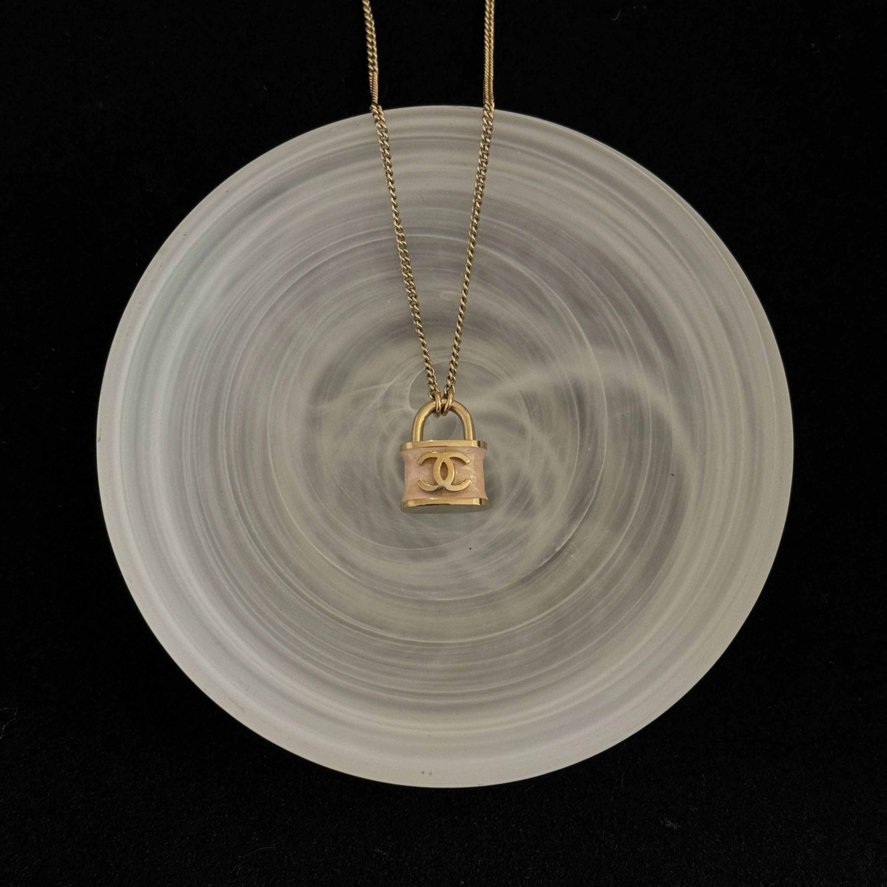 C Lock Pink necklace