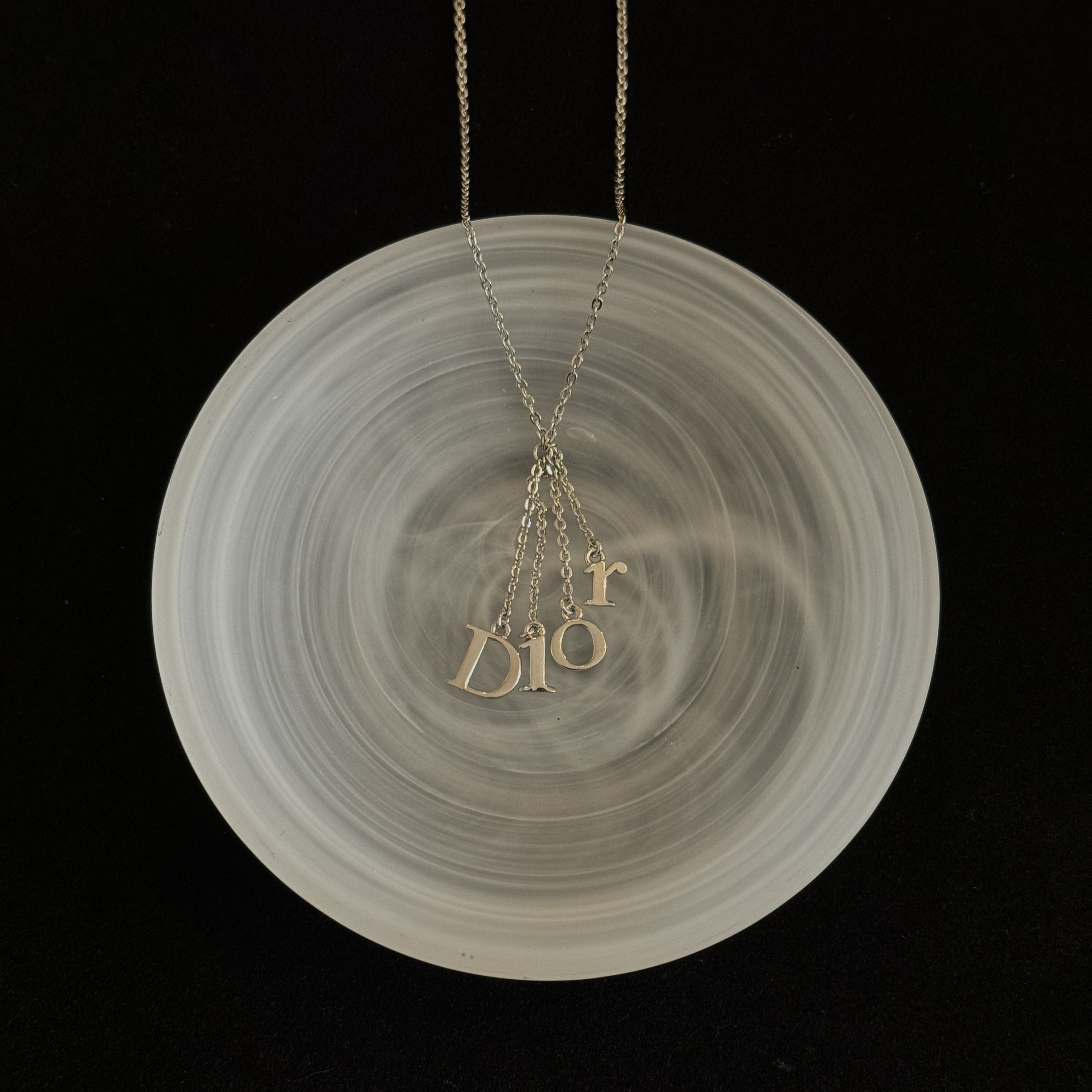 D Logo necklace