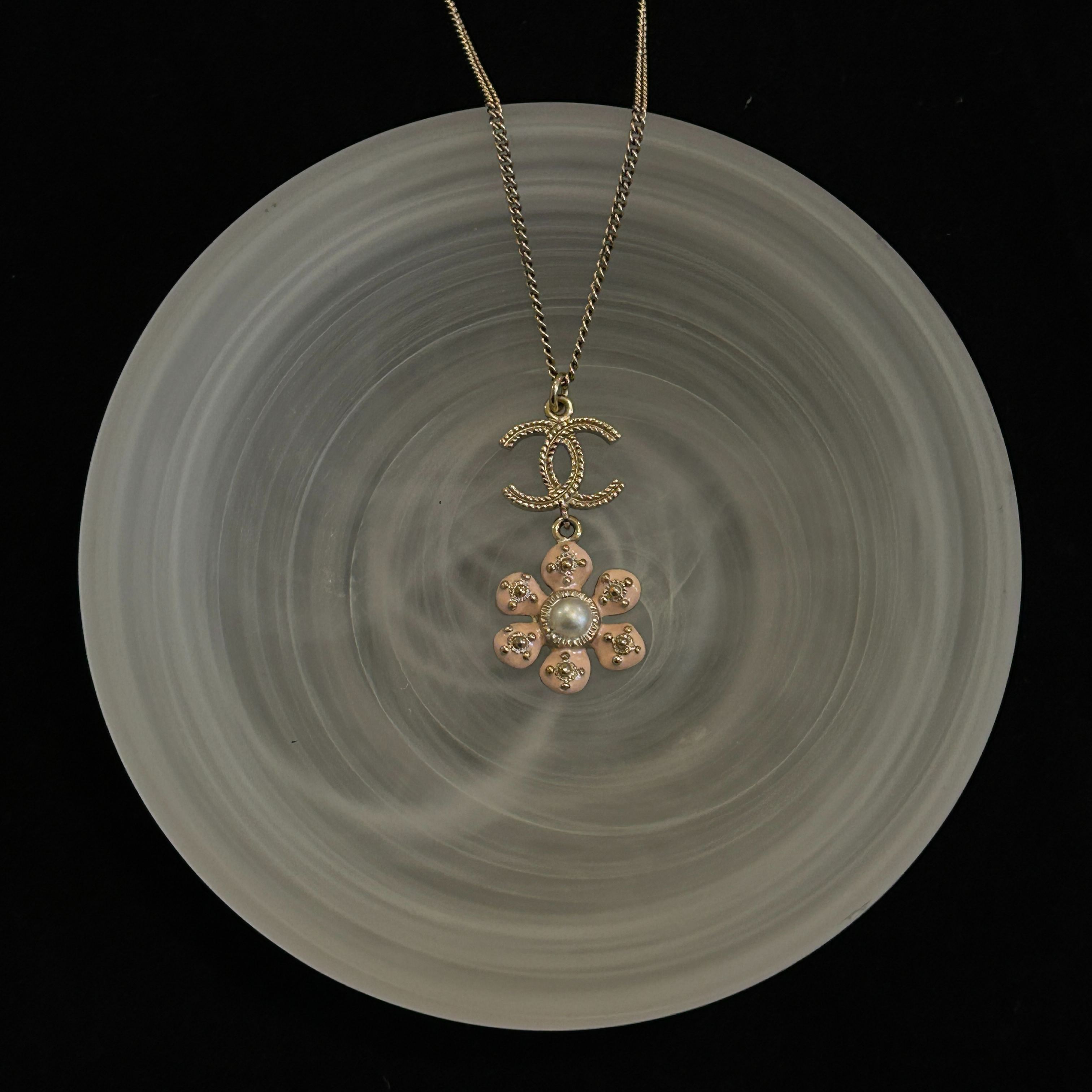 C Cherry Blossom Necklace