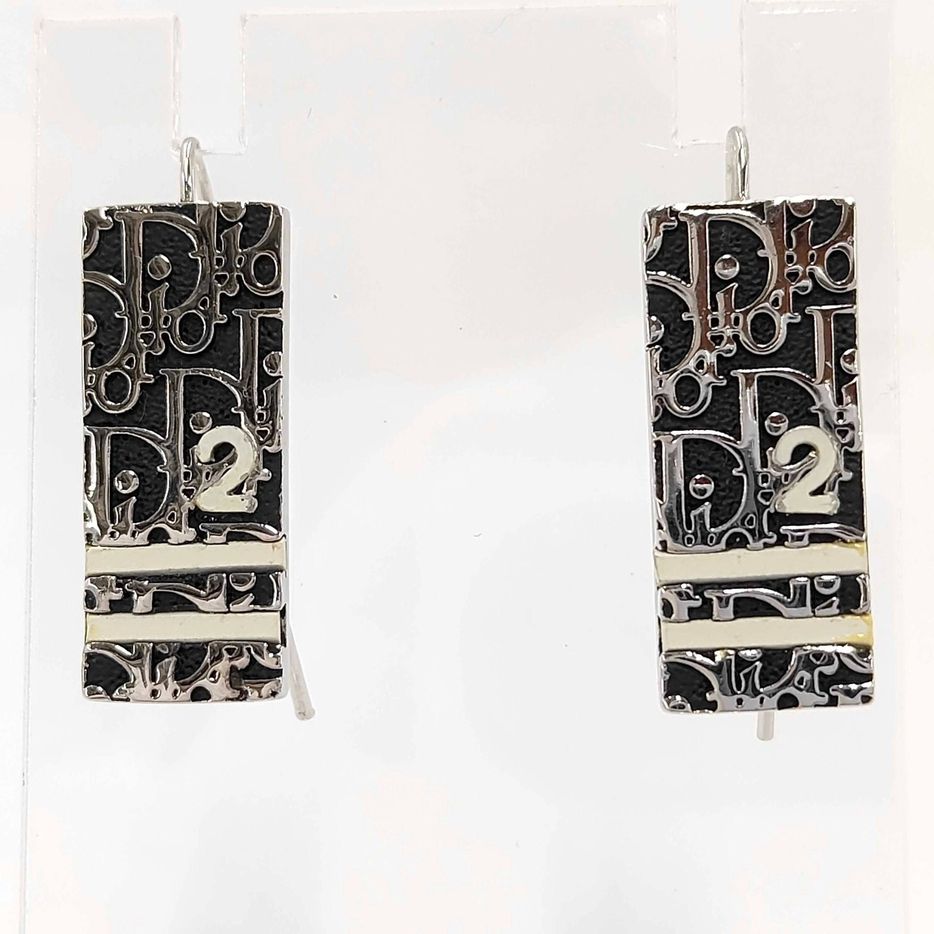 D Vintage Black earrings