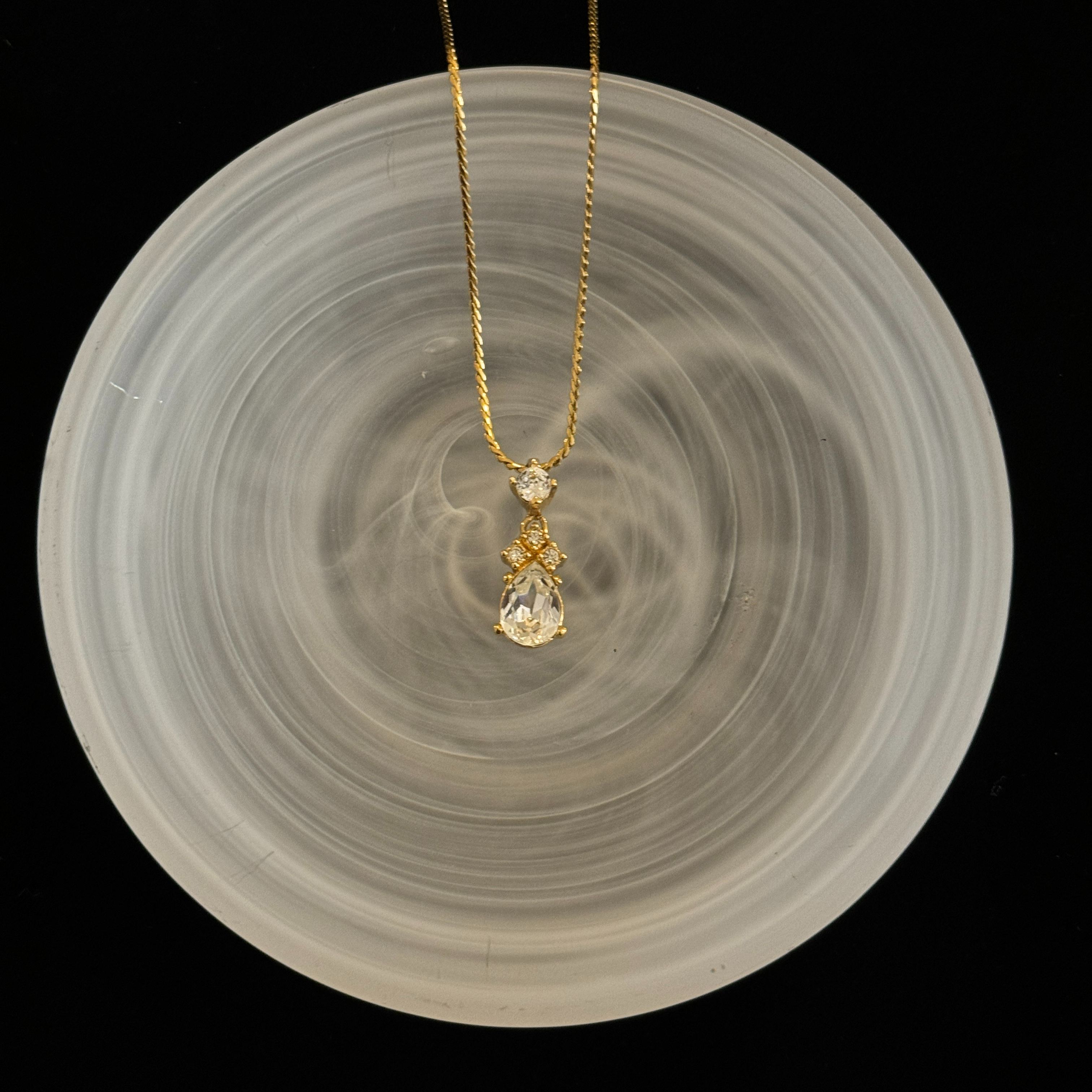 D Mermaid Tears Necklace