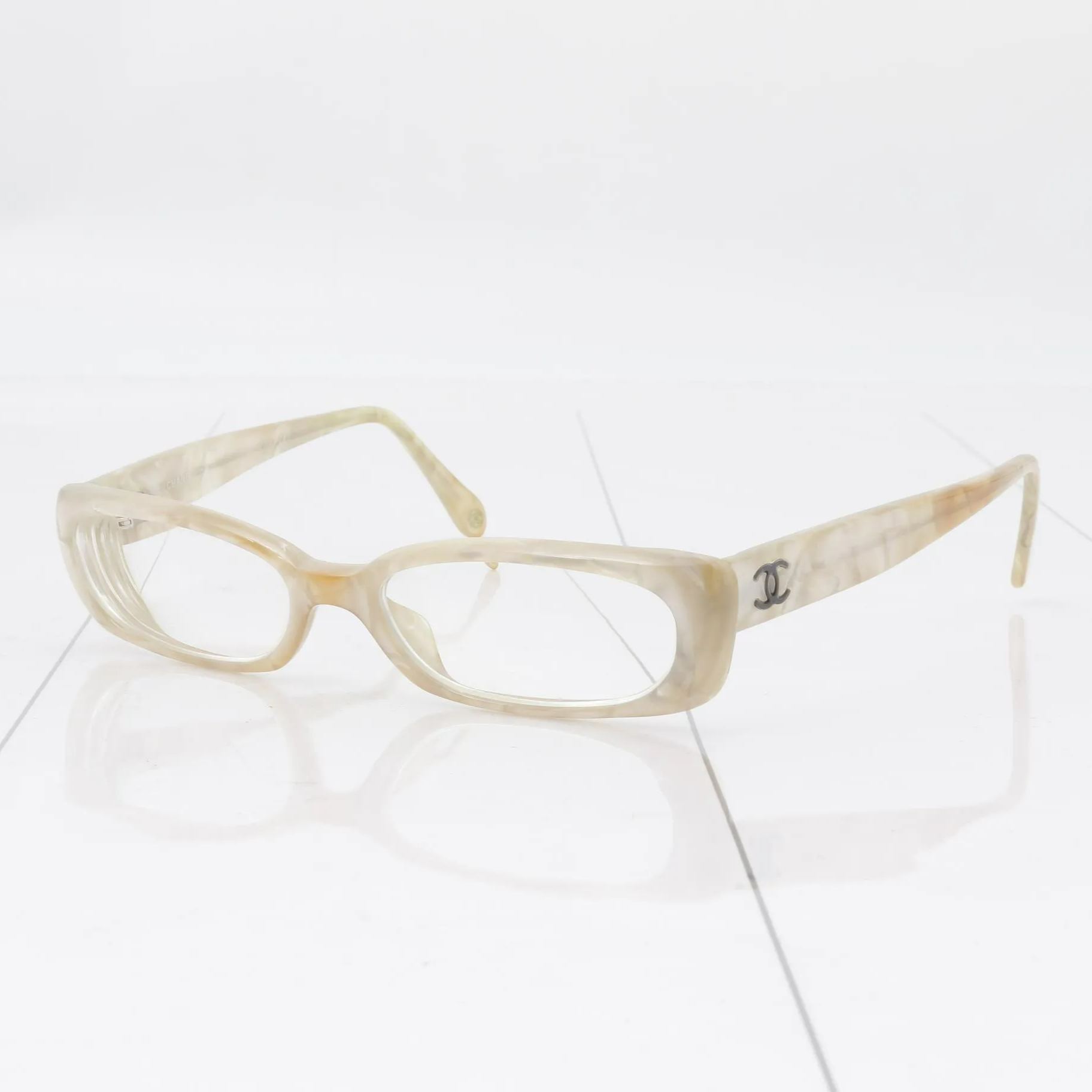 C Laser narrow-frame sunglasses