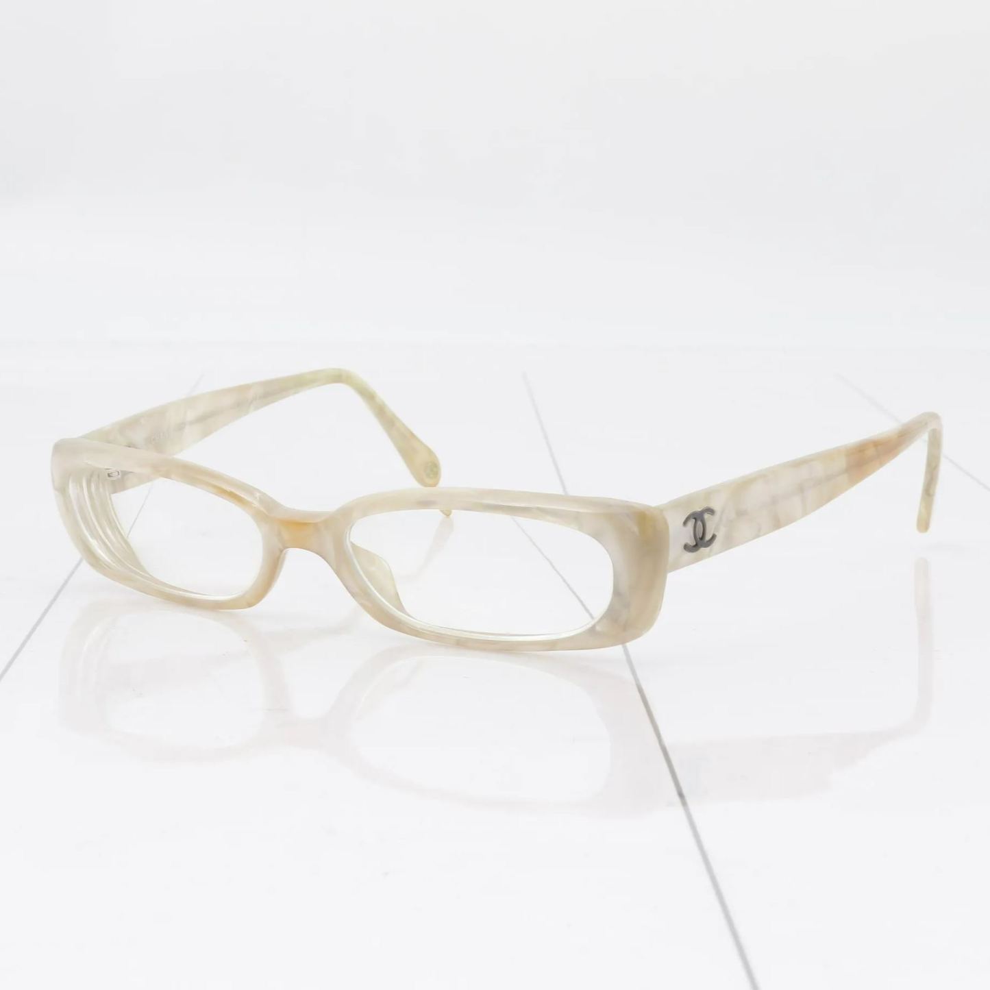 C Laser narrow-frame sunglasses