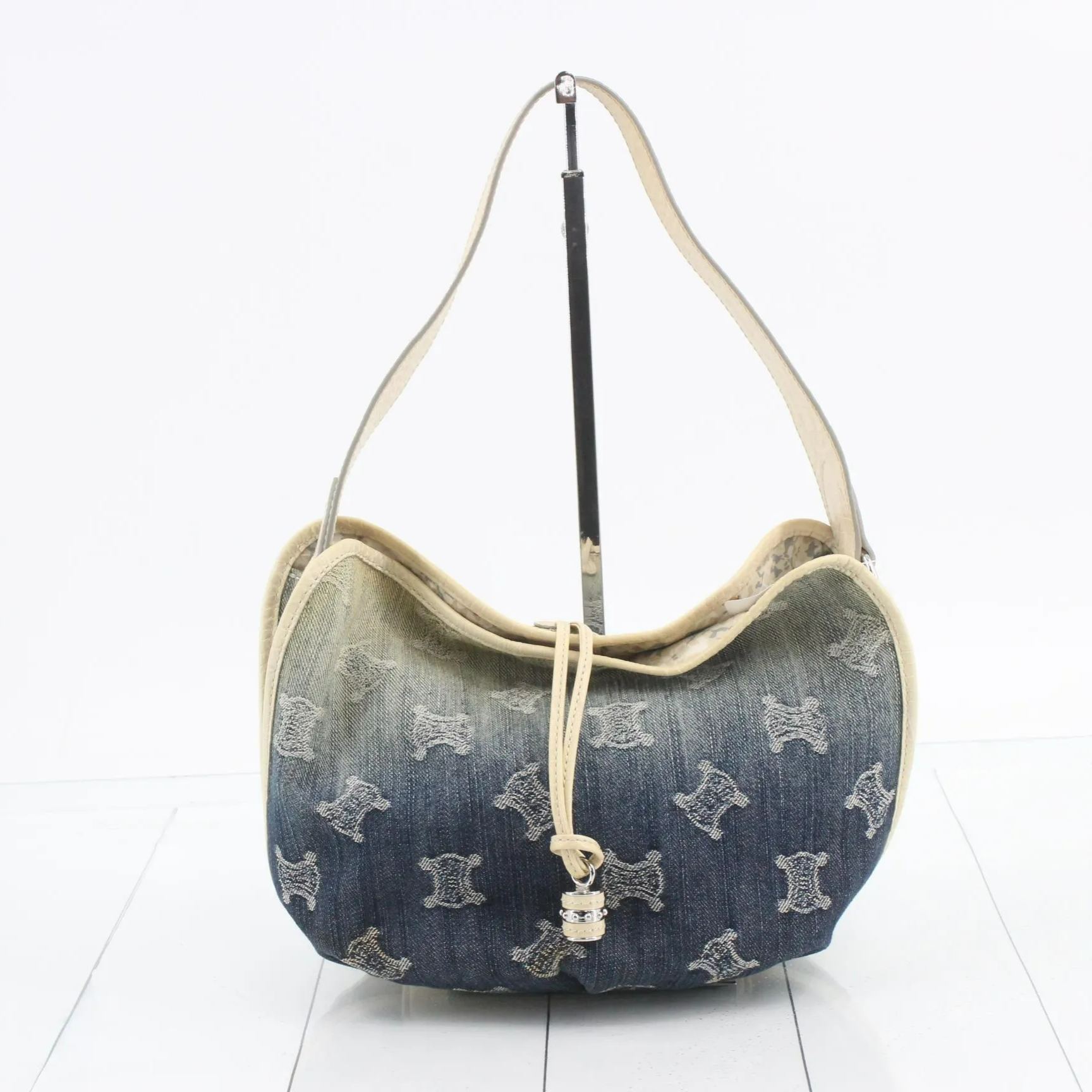 Ce Gradient Denim Yuanbao Bag
