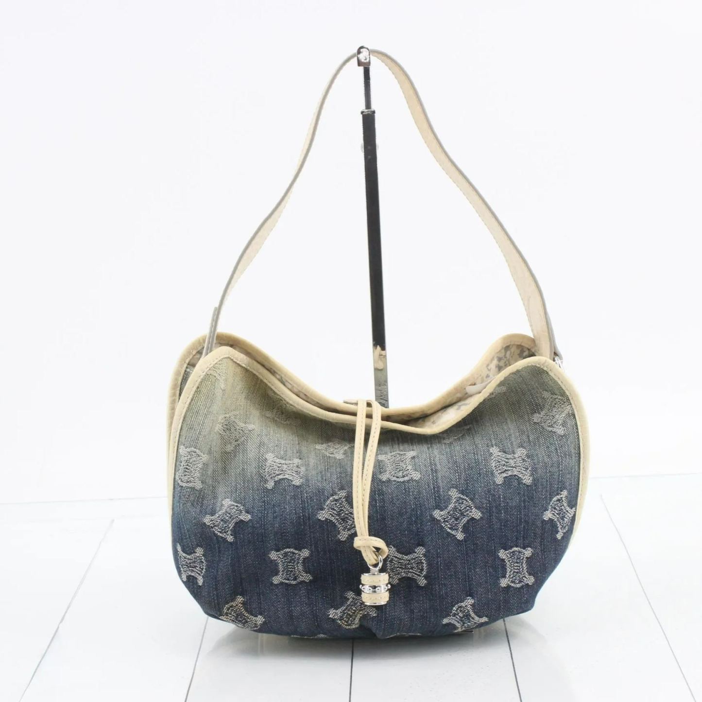 Ce Gradient Denim Yuanbao Bag