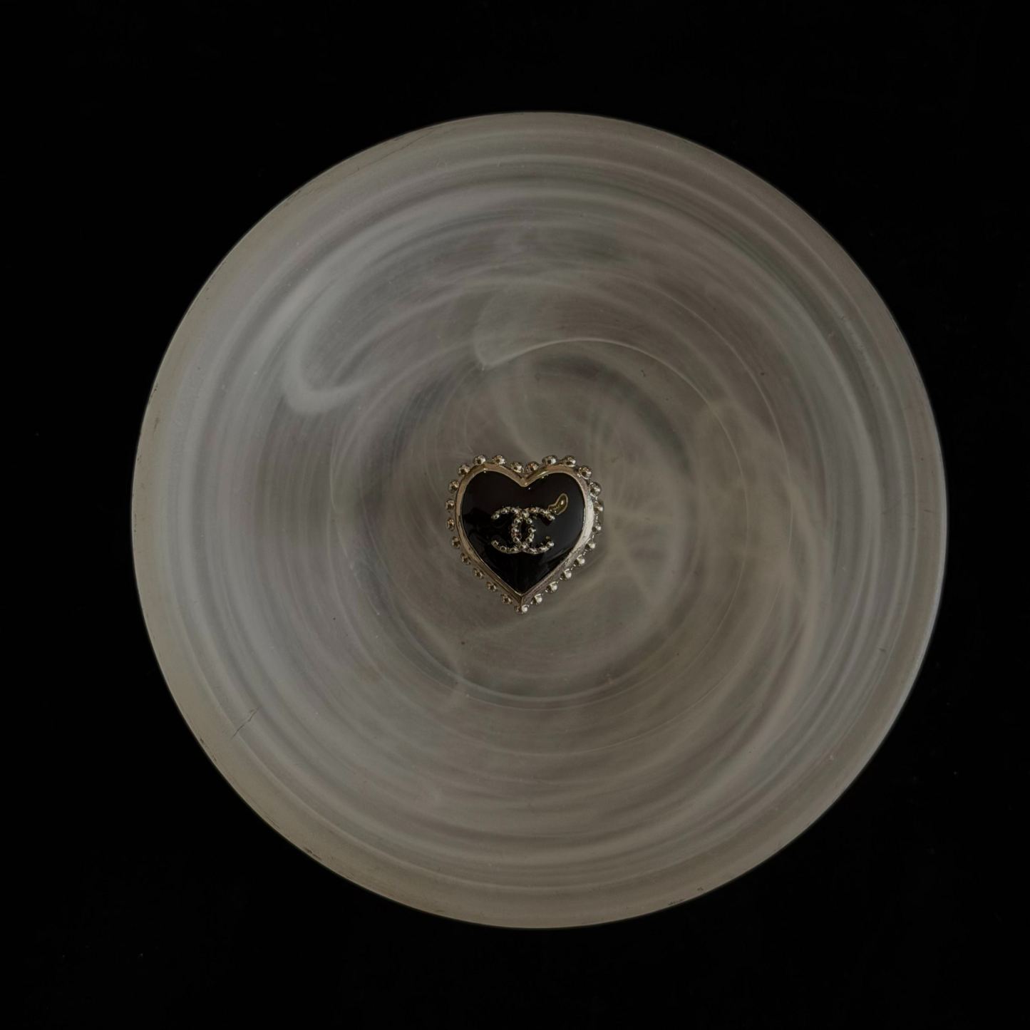 C Heart ring