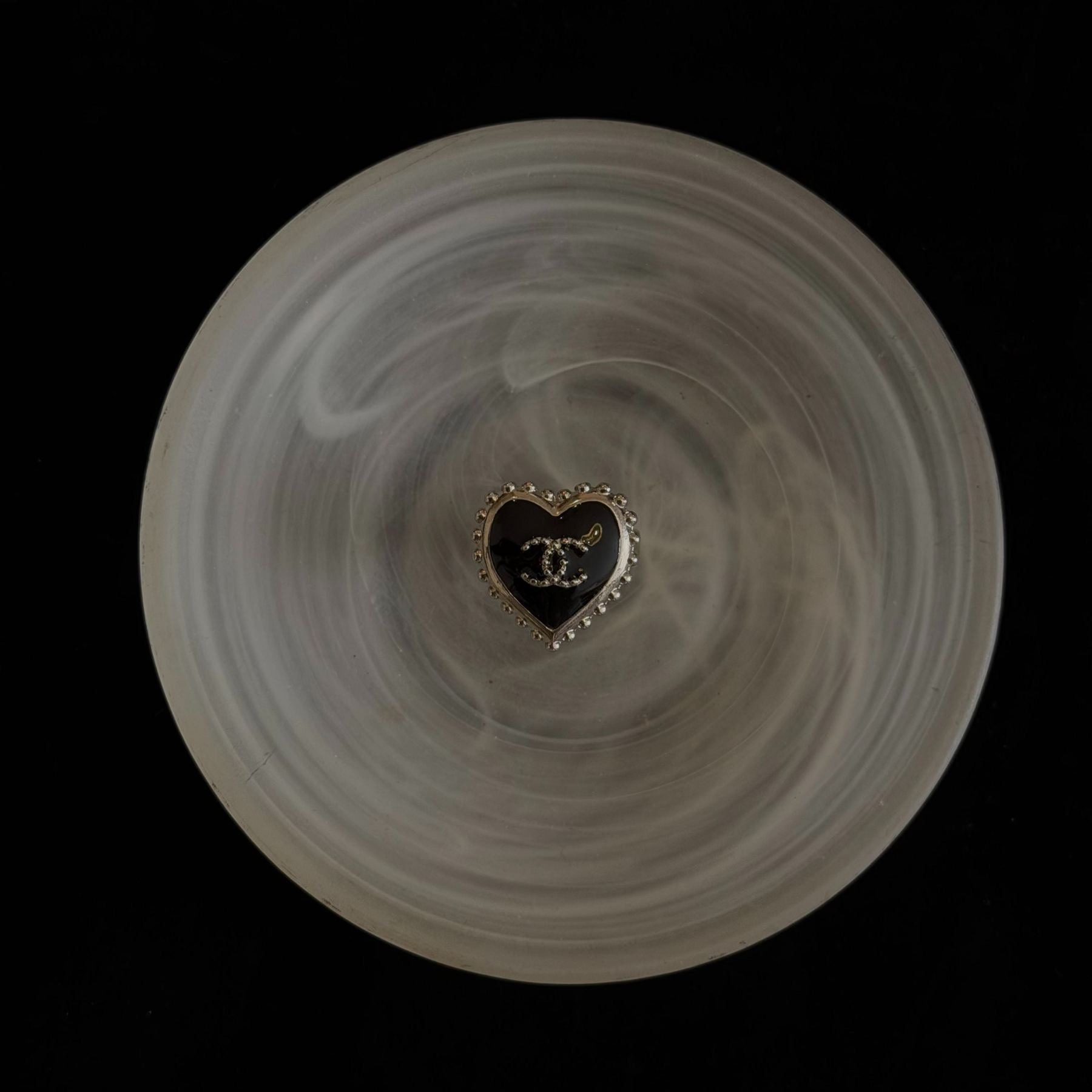 C Heart ring