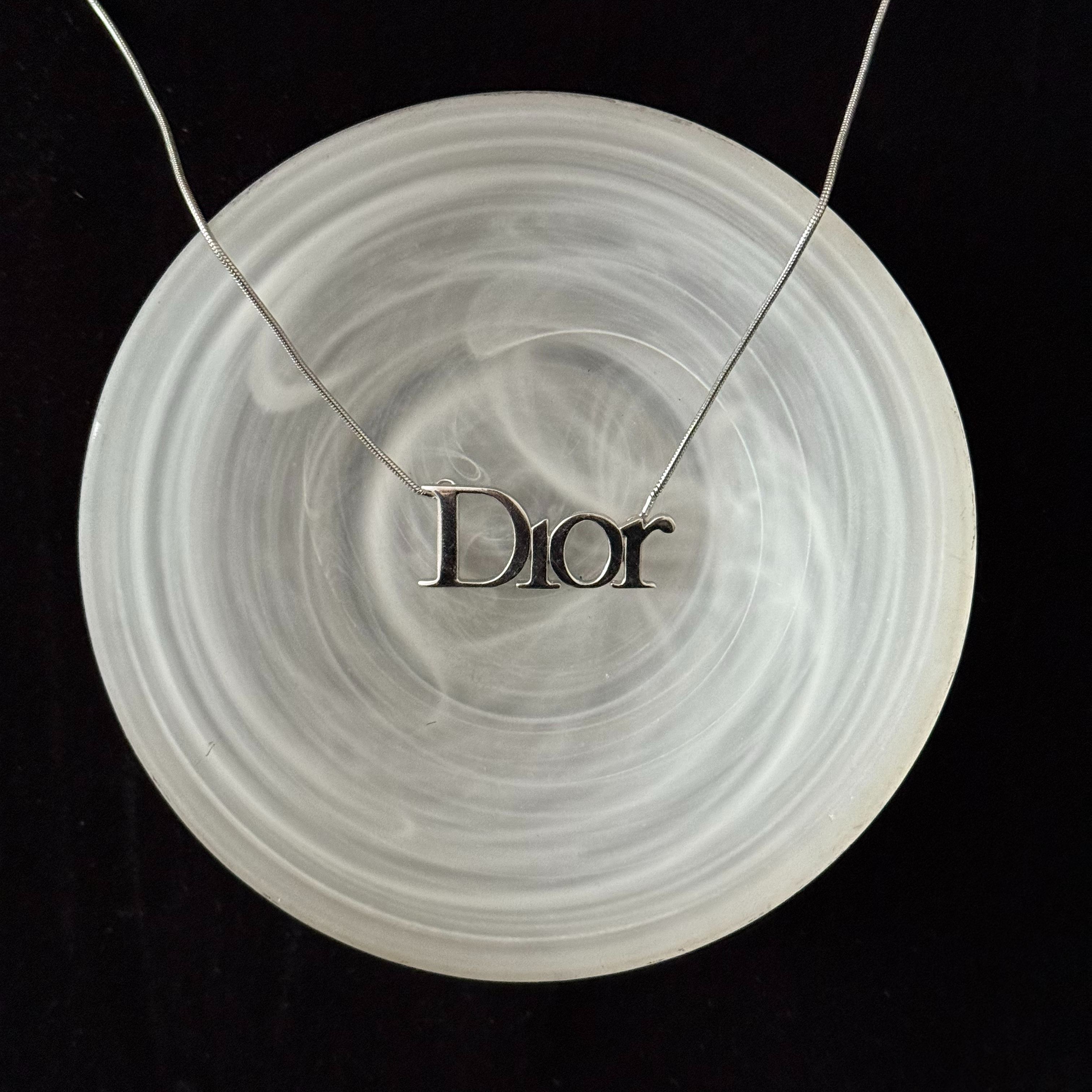 D Logo necklace