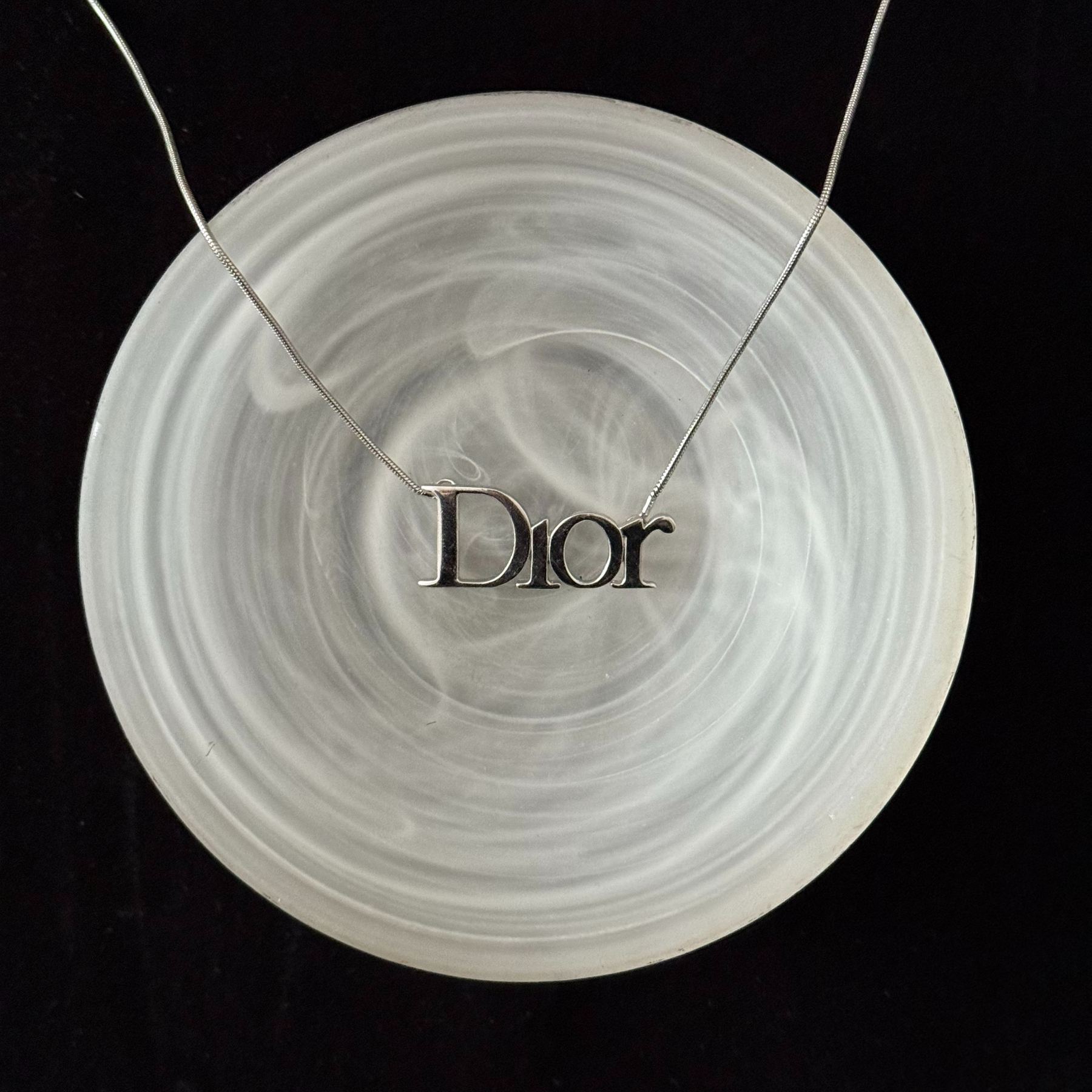 D Logo necklace