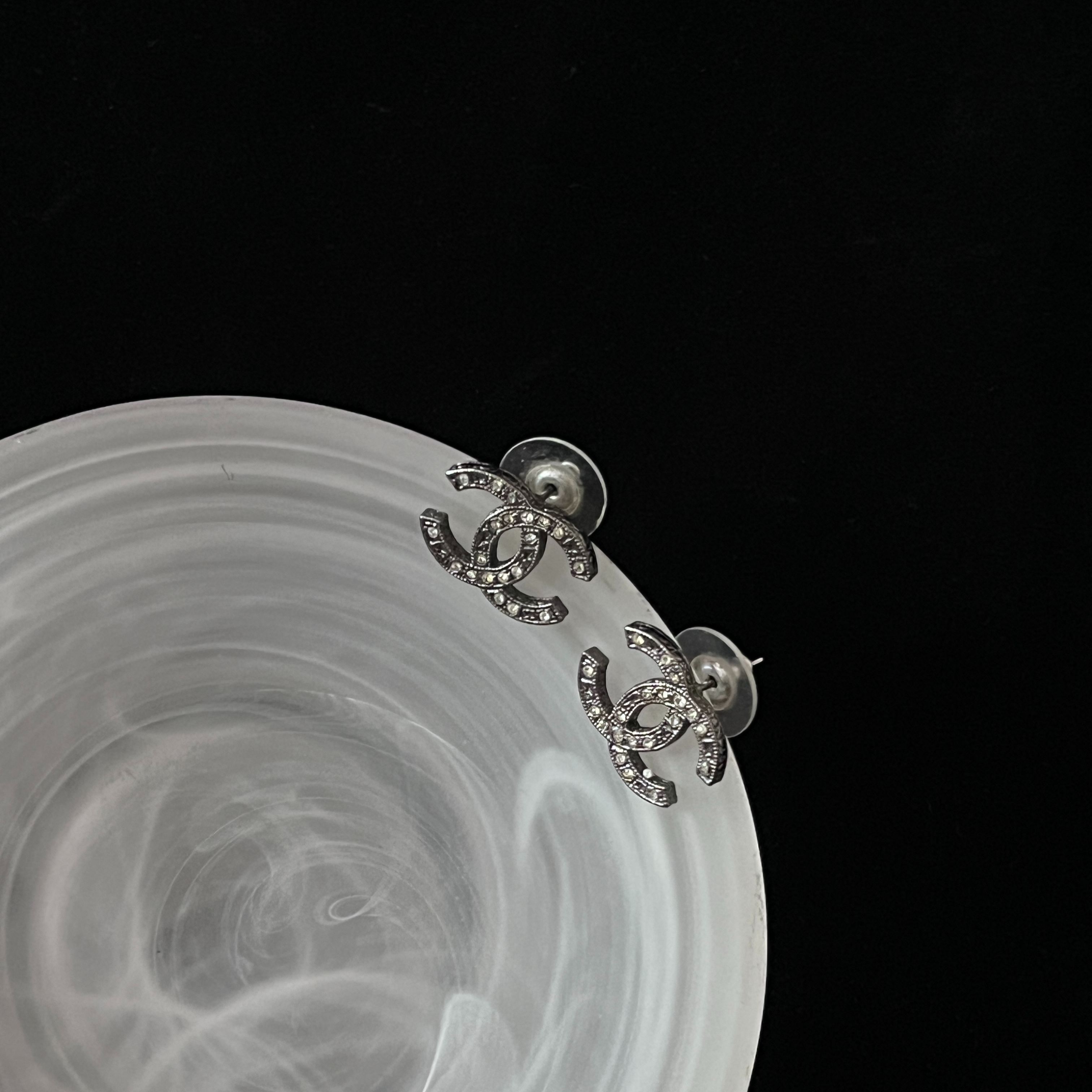 C Double C Full Diamond Earrings