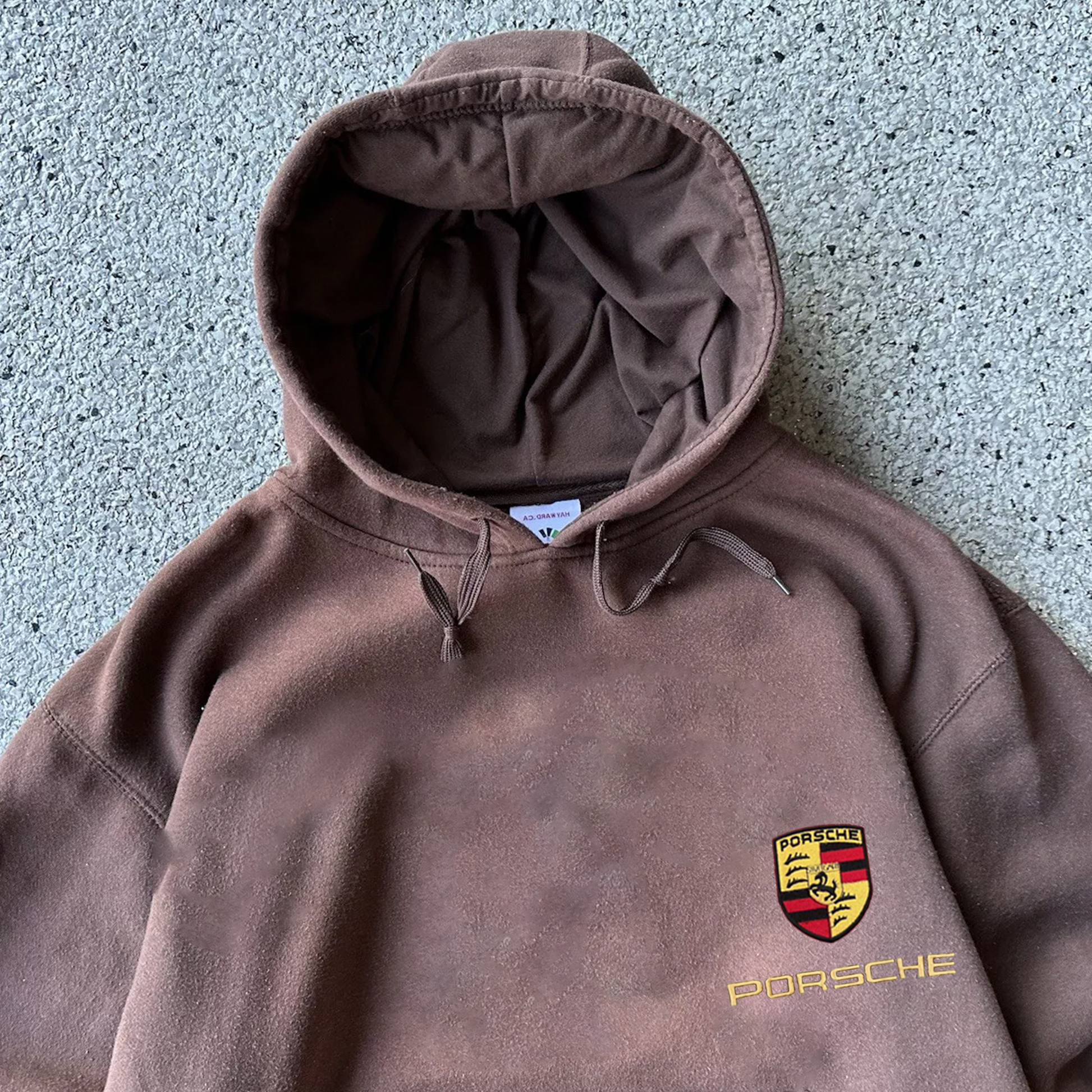 Unisex 90s Racing Embroidered Oversized Hoodie