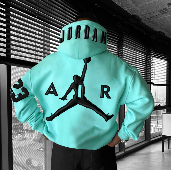Unisex Jumpman Basketball Warm Casual Hoodie