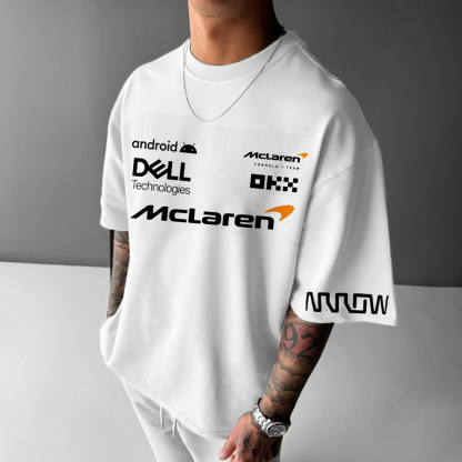 Men's Racing Printed T-shirt