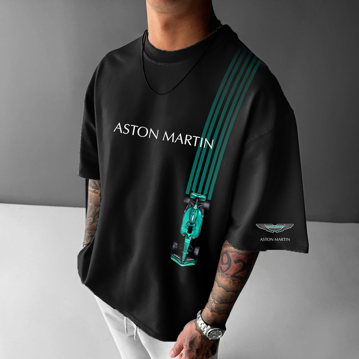 Men's Racing AM Printed T-shirt