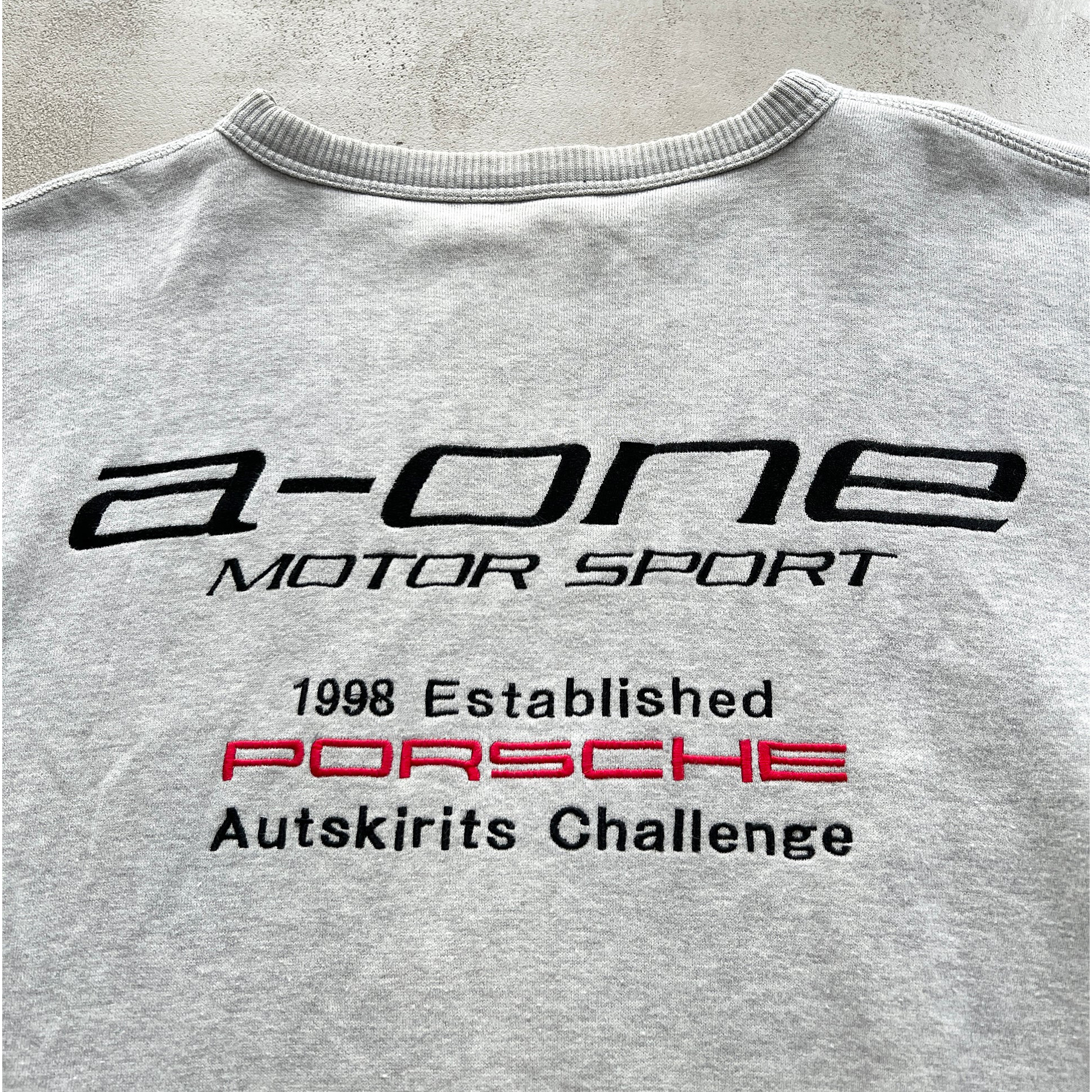 Unisex Vintage Racing Oversized Sweatshirt
