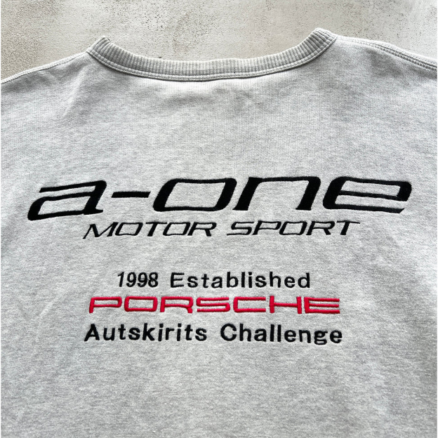 Unisex Vintage Racing Oversized Sweatshirt