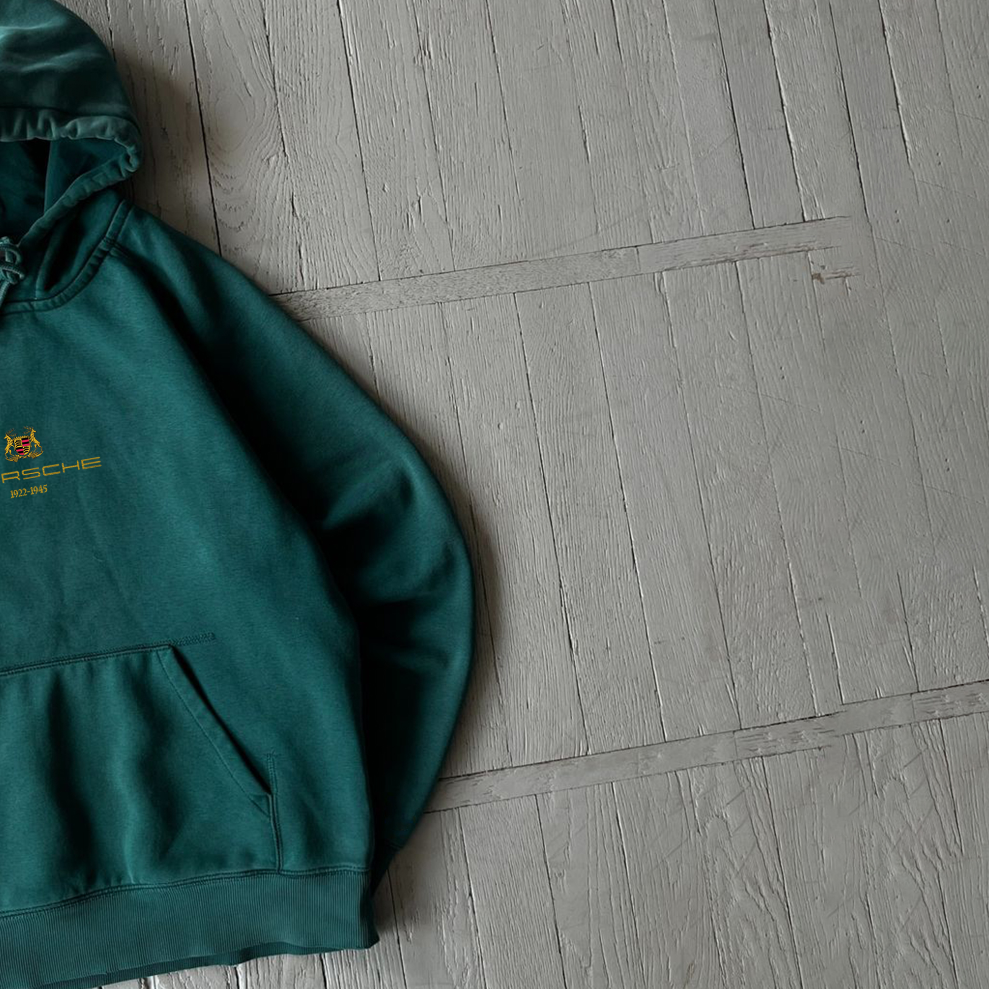 Unisex Vintage Oversized Racing Embroidered Y2K Hoodie