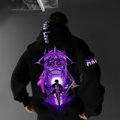 Unisex Anime Graphic Streetwear Vintage Hoodie
