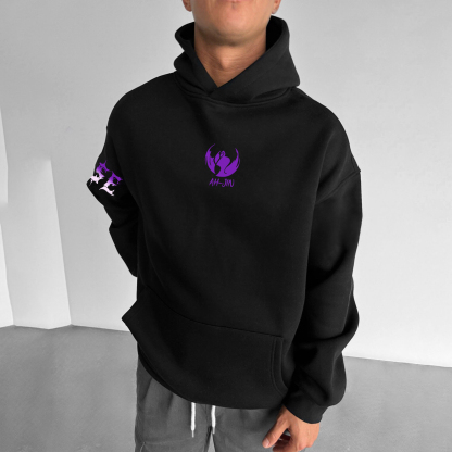 Unisex Anime Graphic Streetwear Vintage Hoodie