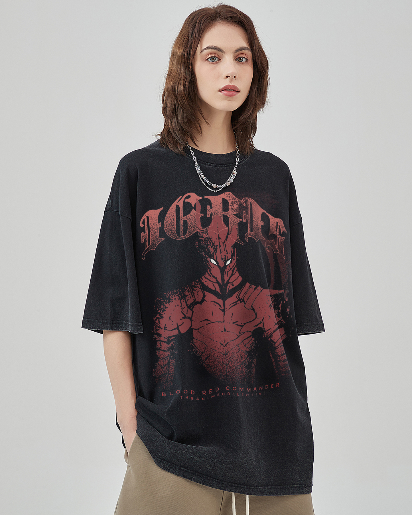 Unisex Anime Inspired Vintage T-Shirt