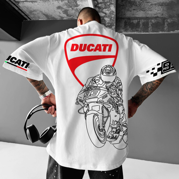 Unisex Oversized Motorcycle Tee