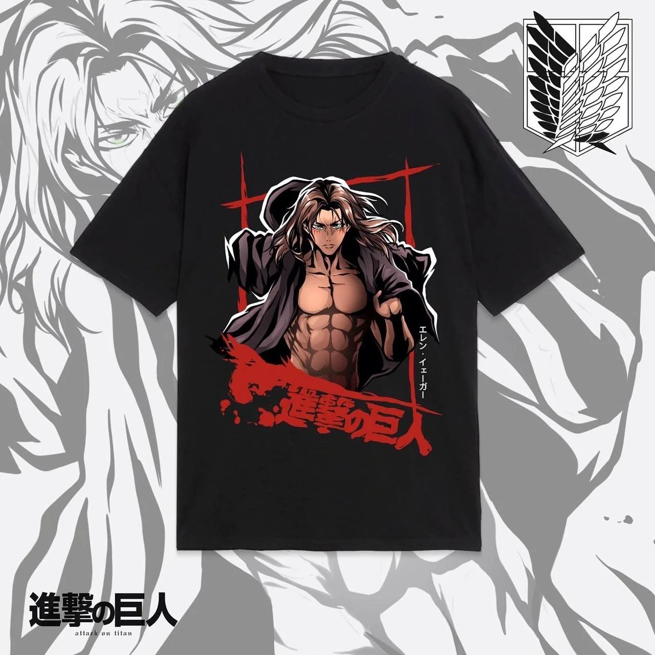 Unisex Anime Inspired Vintage T-Shirt