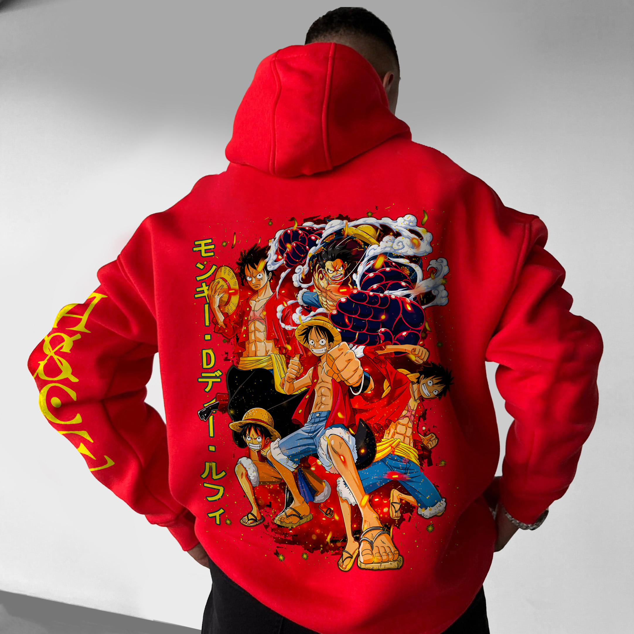 Unisex Anime Graphic Streetwear Vintage Hoodie