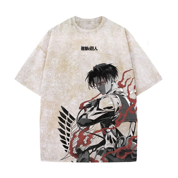 Unisex Anime Inspired Vintage T-Shirt
