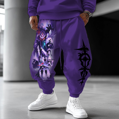 Unisex Casual Anime Streetwear Pants