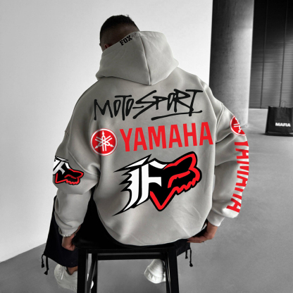 Men's Racing Print Hoodie